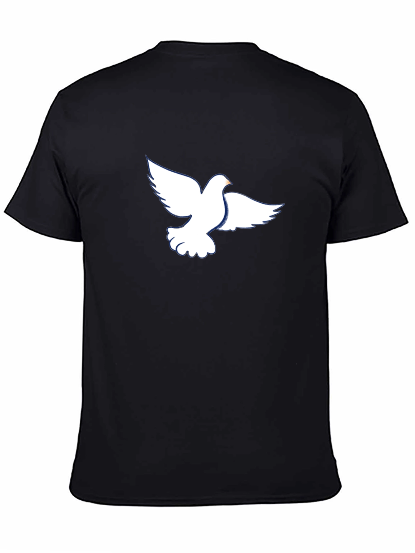 Dove Graphic Black T-Shirt