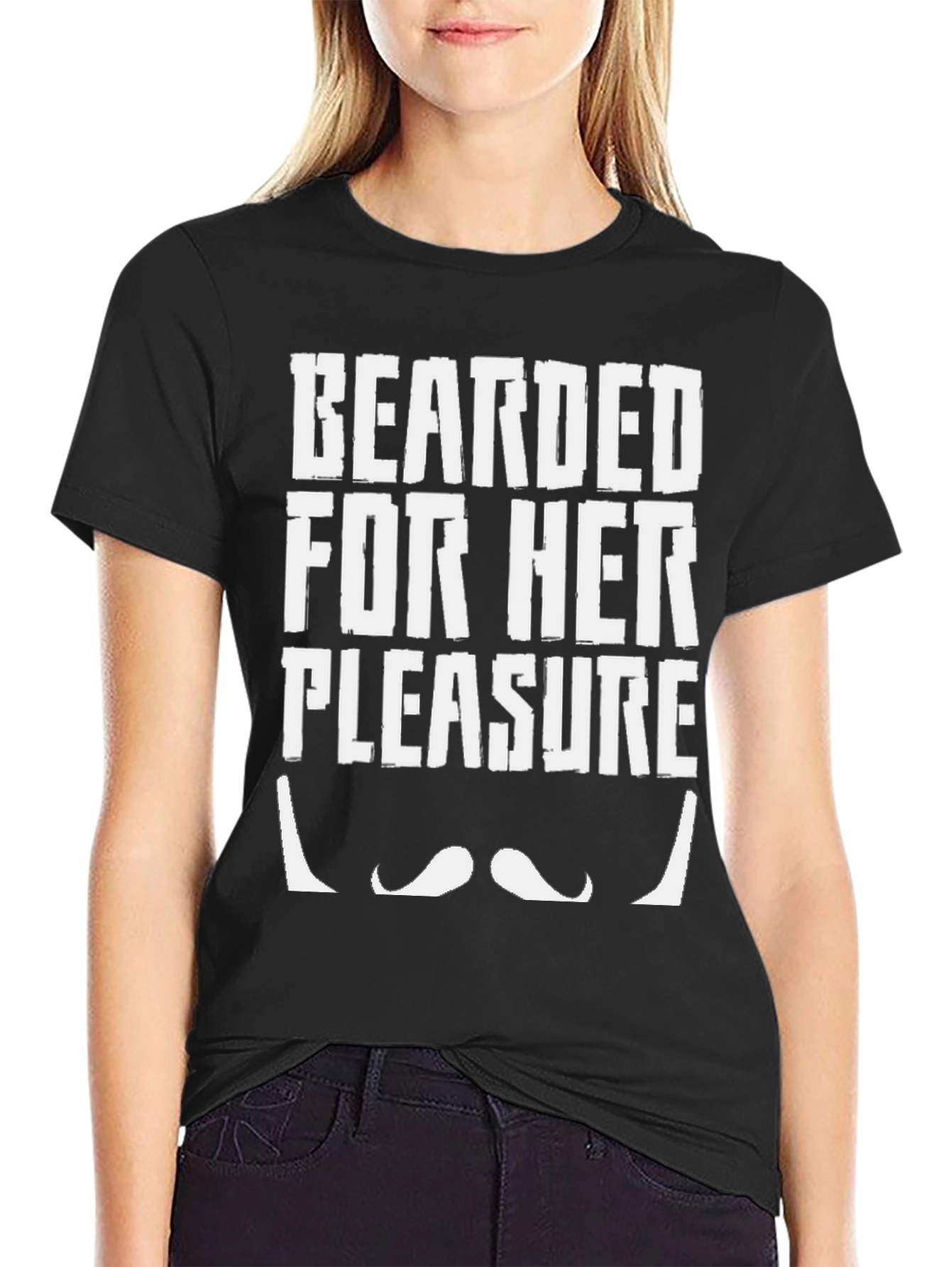 Bearded for Her Pleasure Graphic Tee