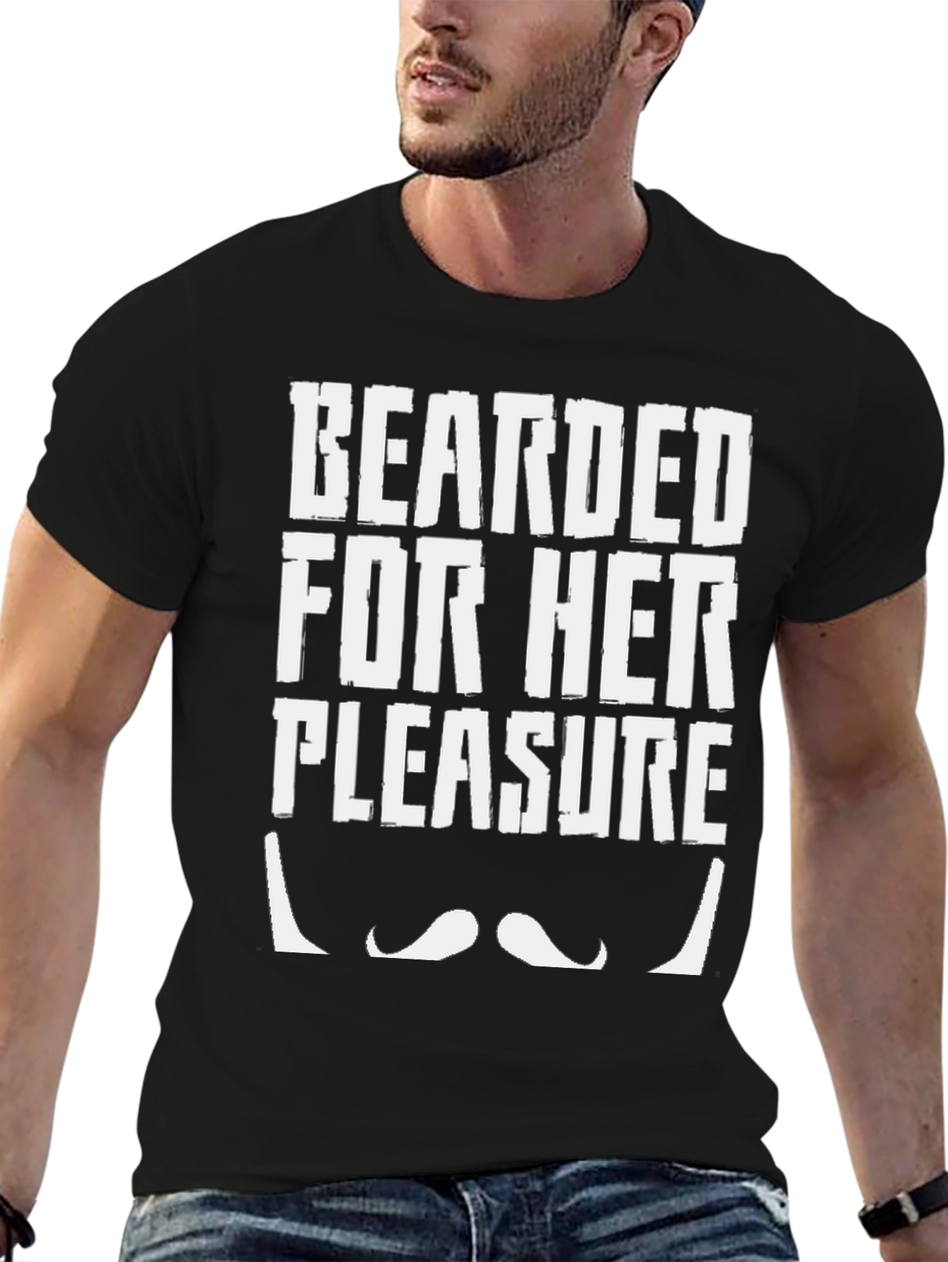 Bearded for Her Pleasure Graphic Tee