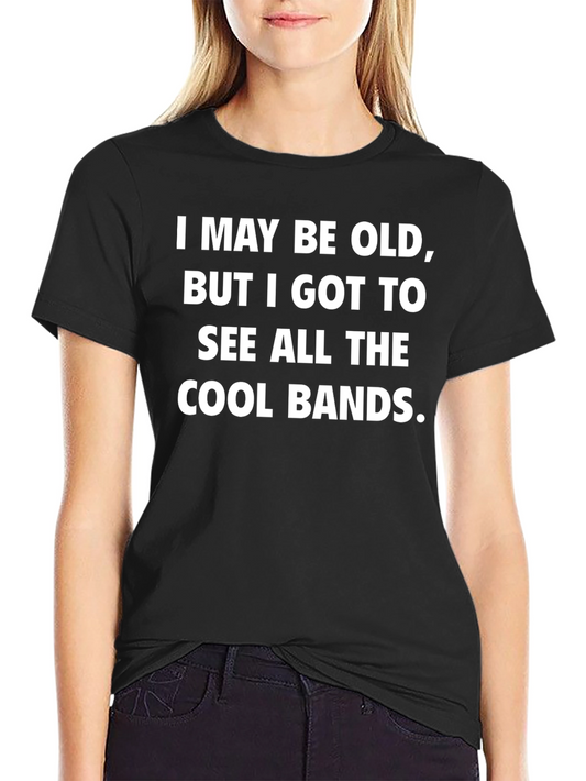 Funny Cool Bands Graphic T-Shirt