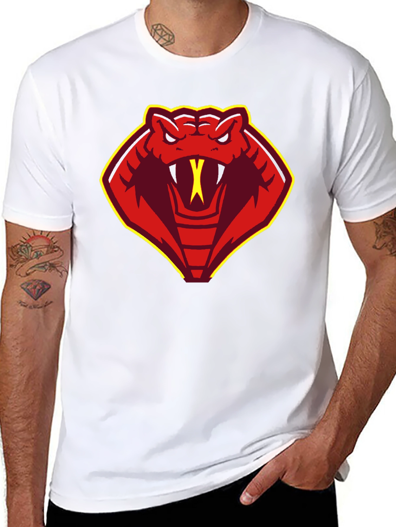 Cobra Logo Black T-Shirt - Graphic Tee