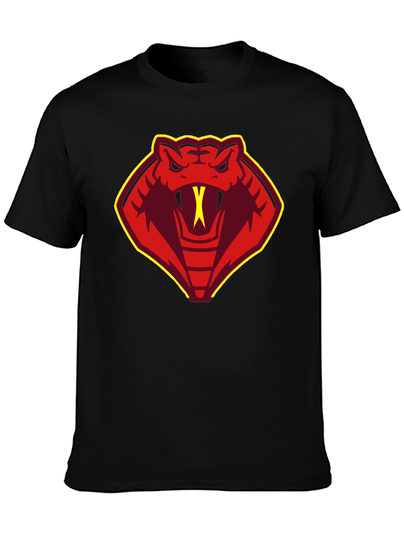 Cobra Logo Black T-Shirt - Graphic Tee