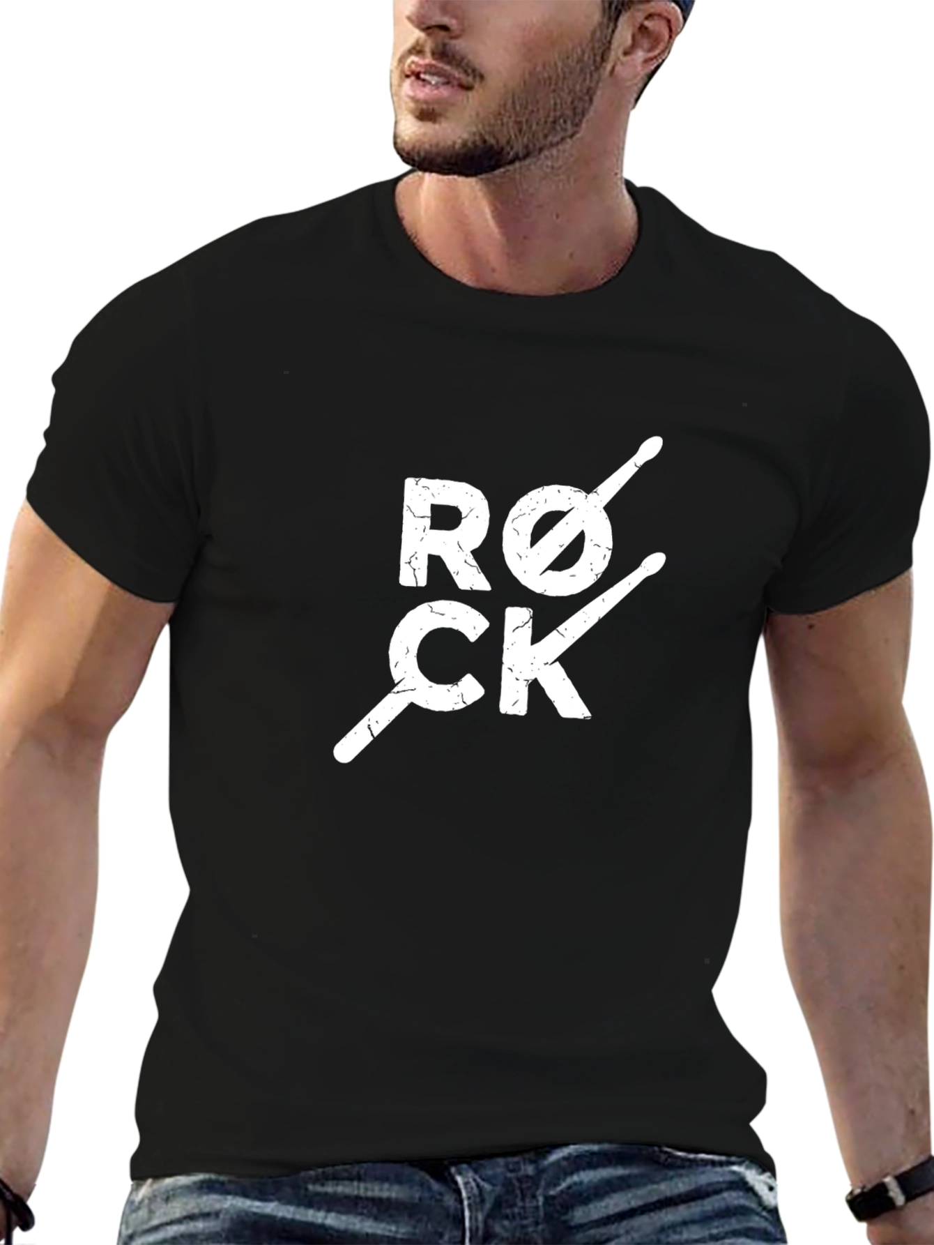 Rock Drummer Graphic Tee