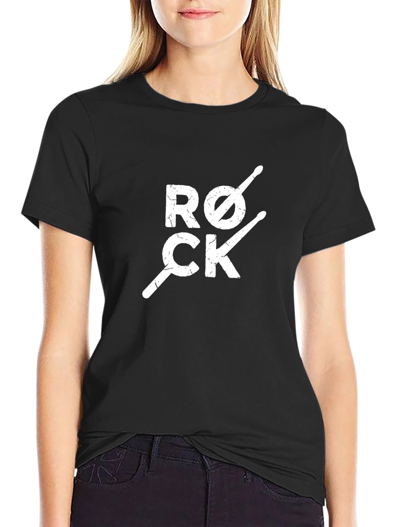 Rock Drummer Graphic Tee