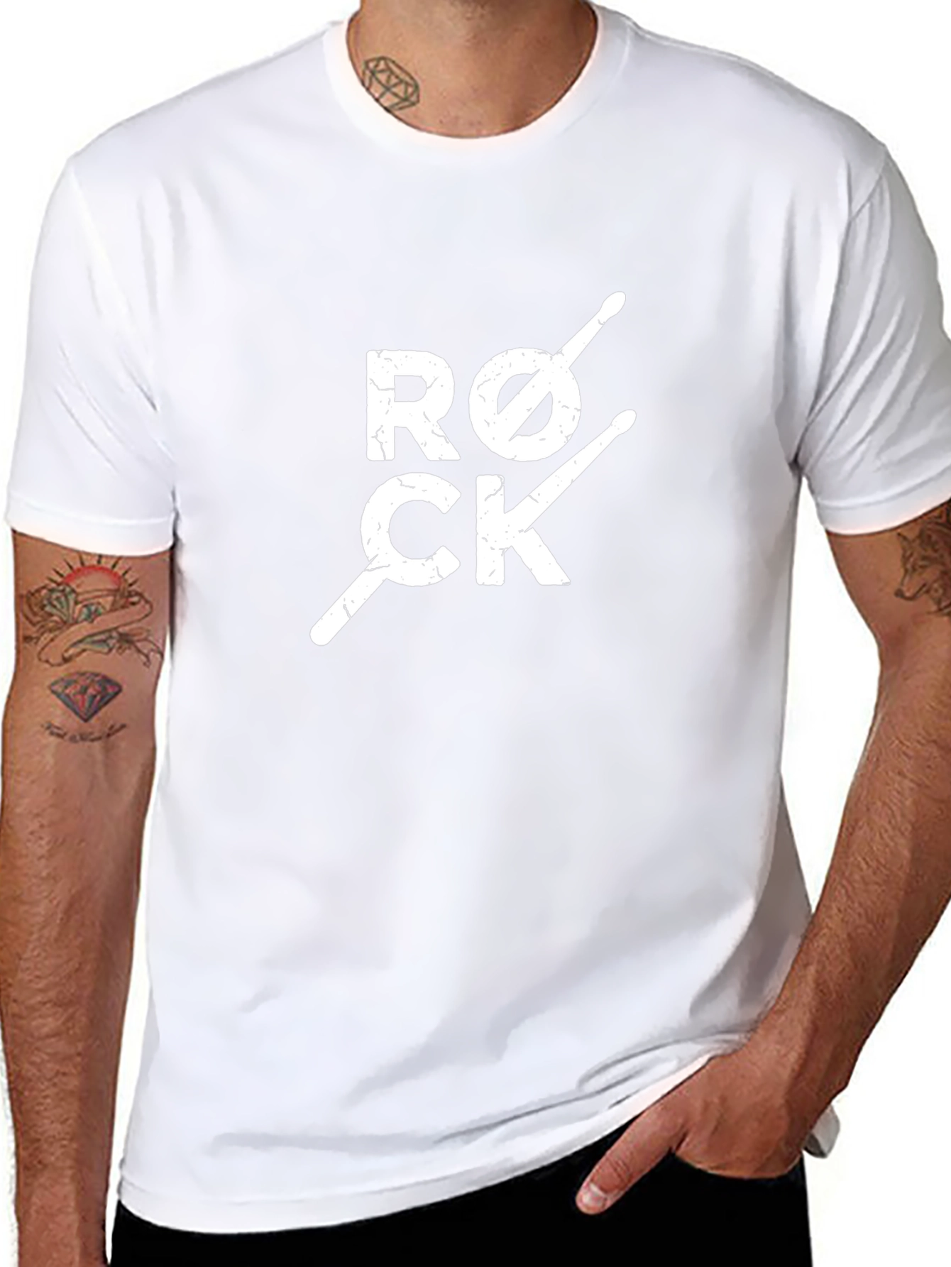 Rock Drummer Graphic Tee