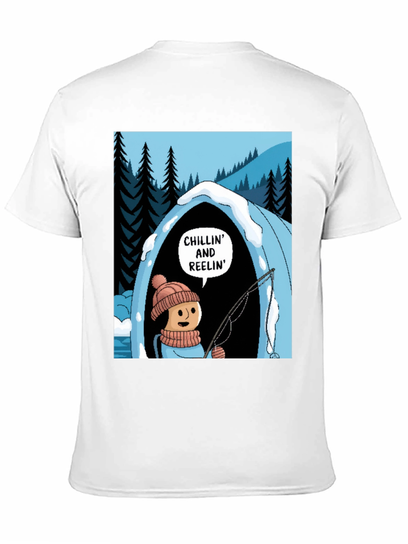 Chillin and Reelin Graphic T-Shirt