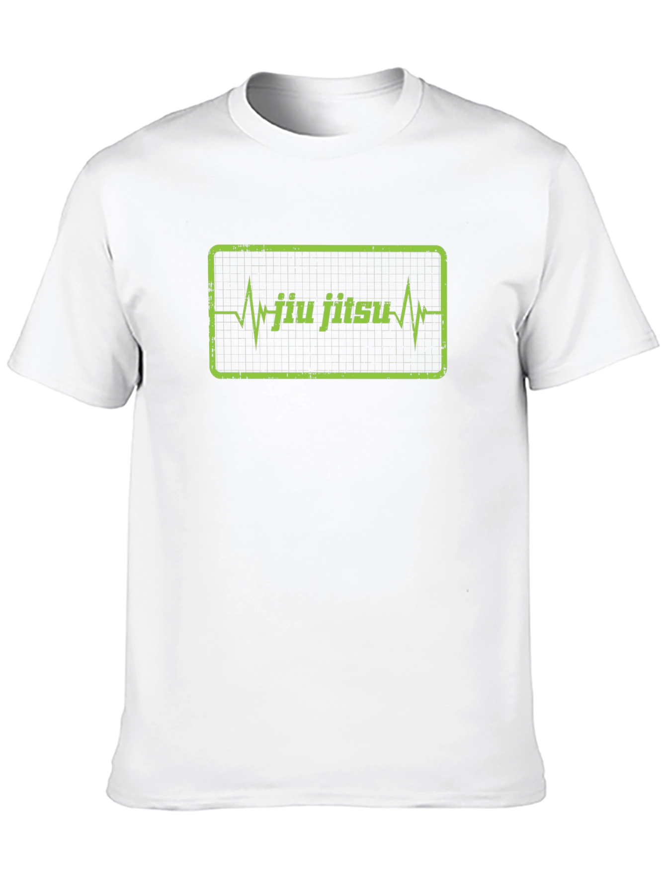 Jiu Jitsu Heartbeat Graphic T-Shirt