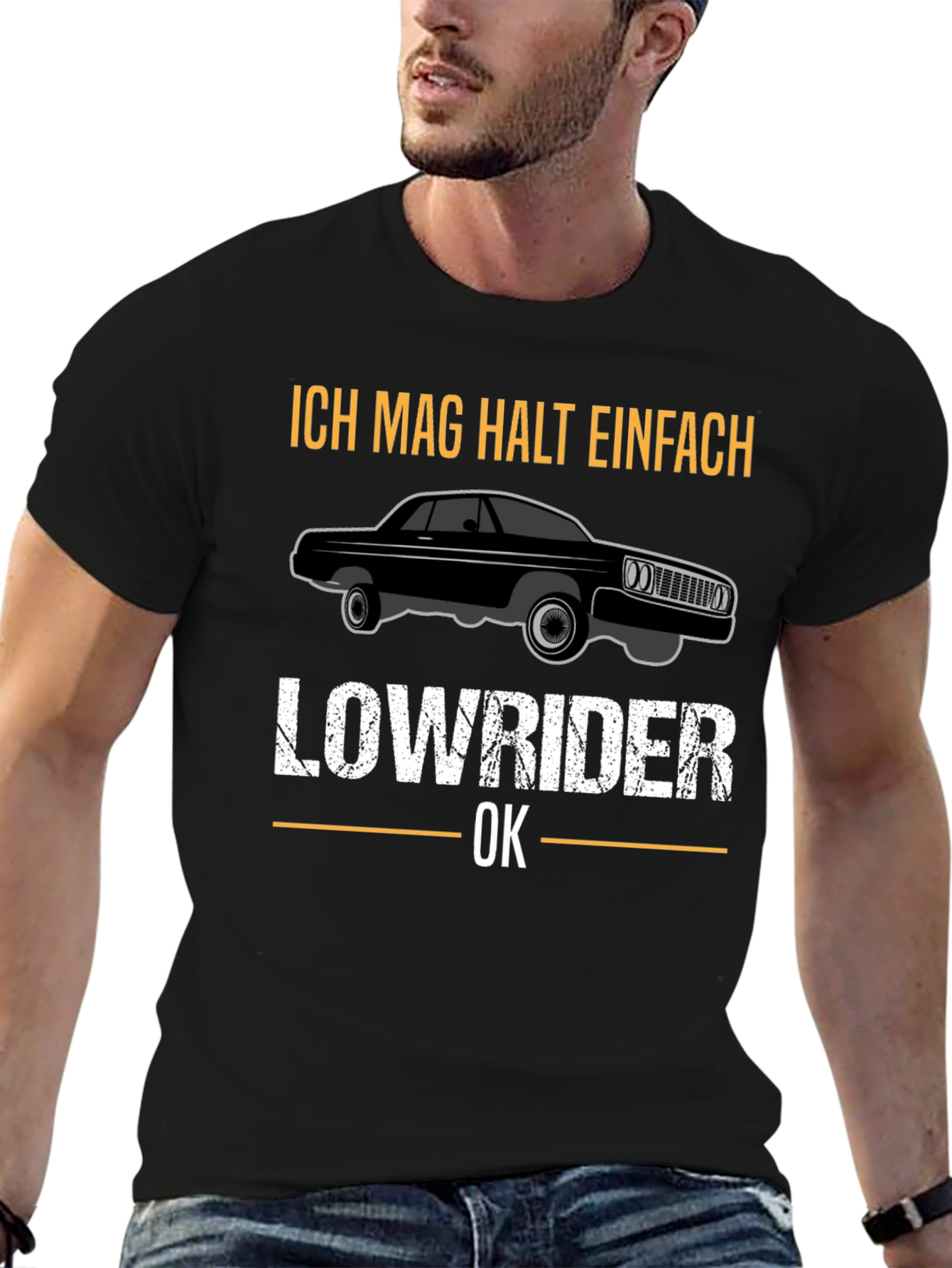 Lowrider Car Graphic T-Shirt