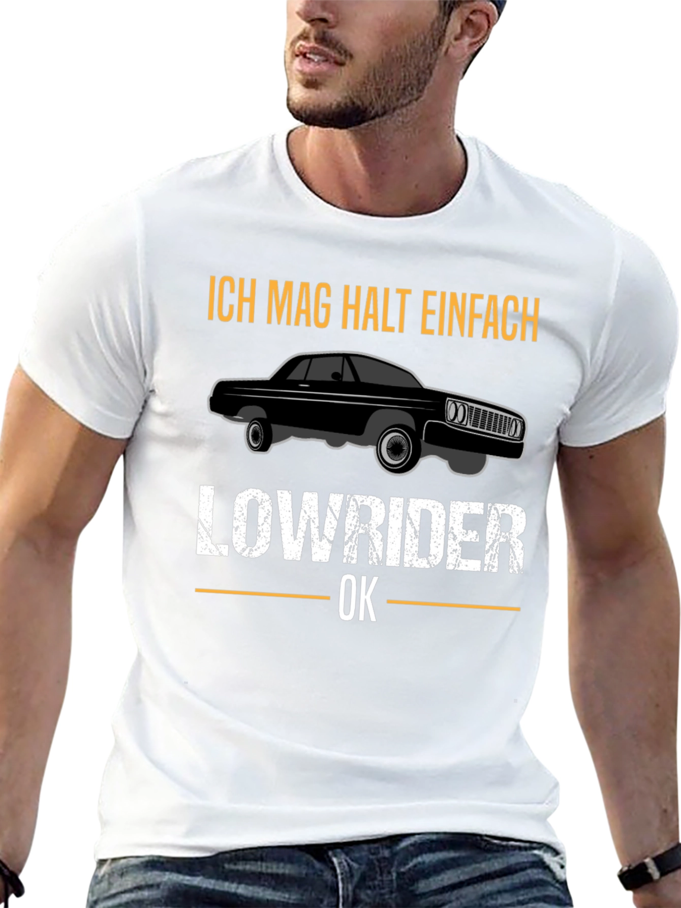 Lowrider Car Graphic T-Shirt
