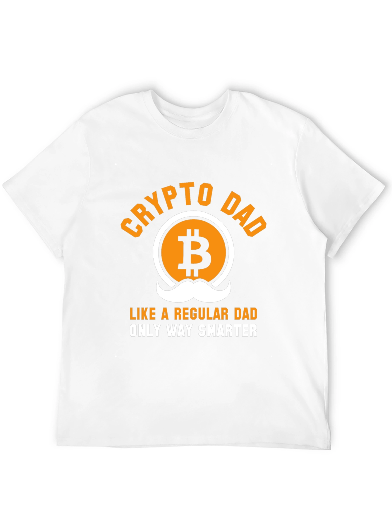 Crypto Dad T-Shirt - Bitcoin Lover Gift