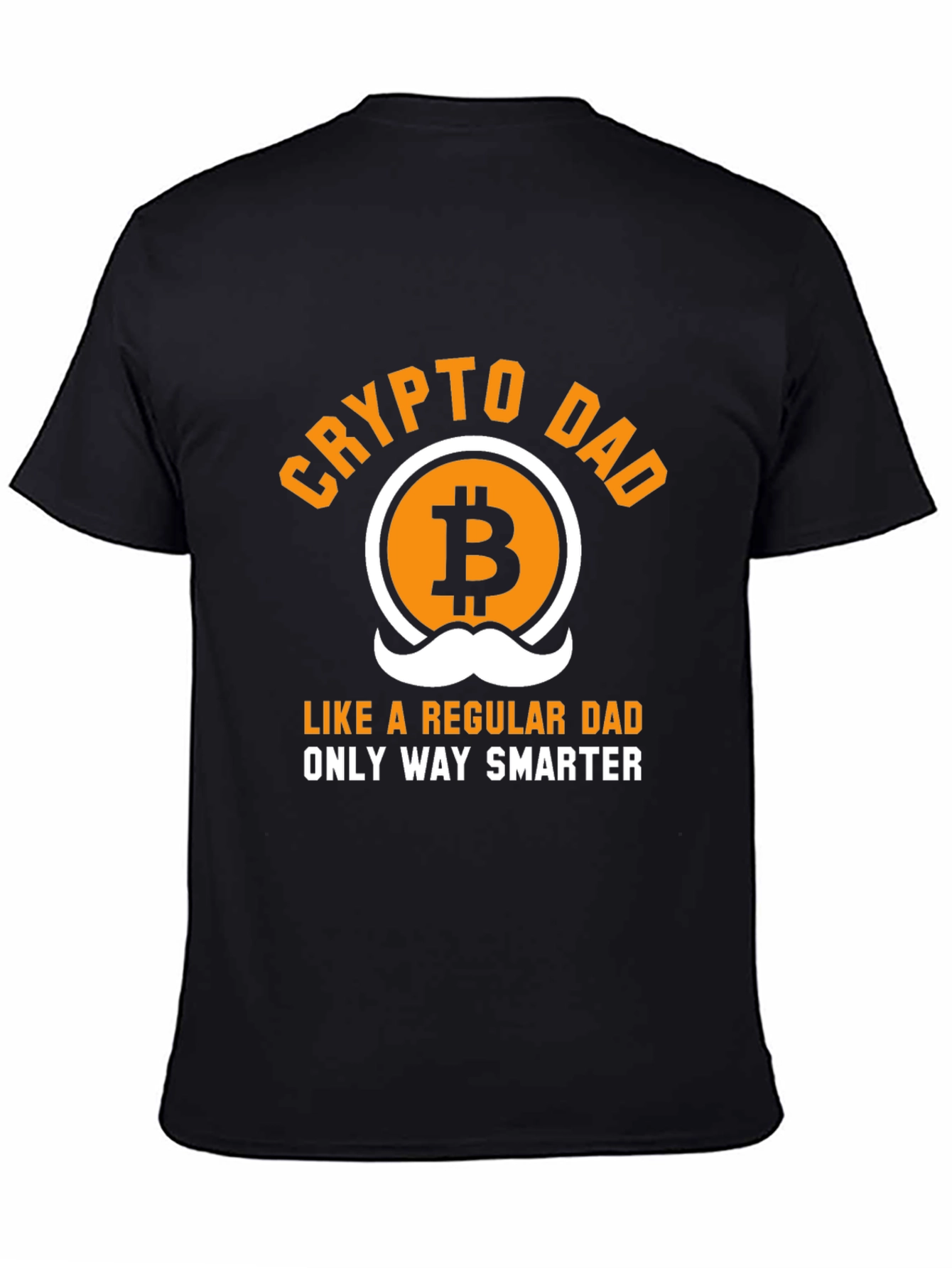 Crypto Dad T-Shirt - Bitcoin Lover Gift