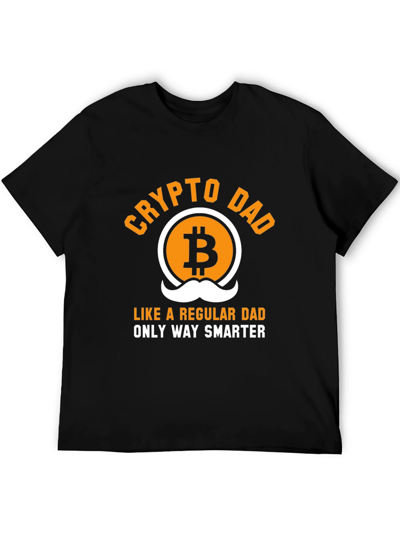 Crypto Dad T-Shirt - Bitcoin Lover Gift