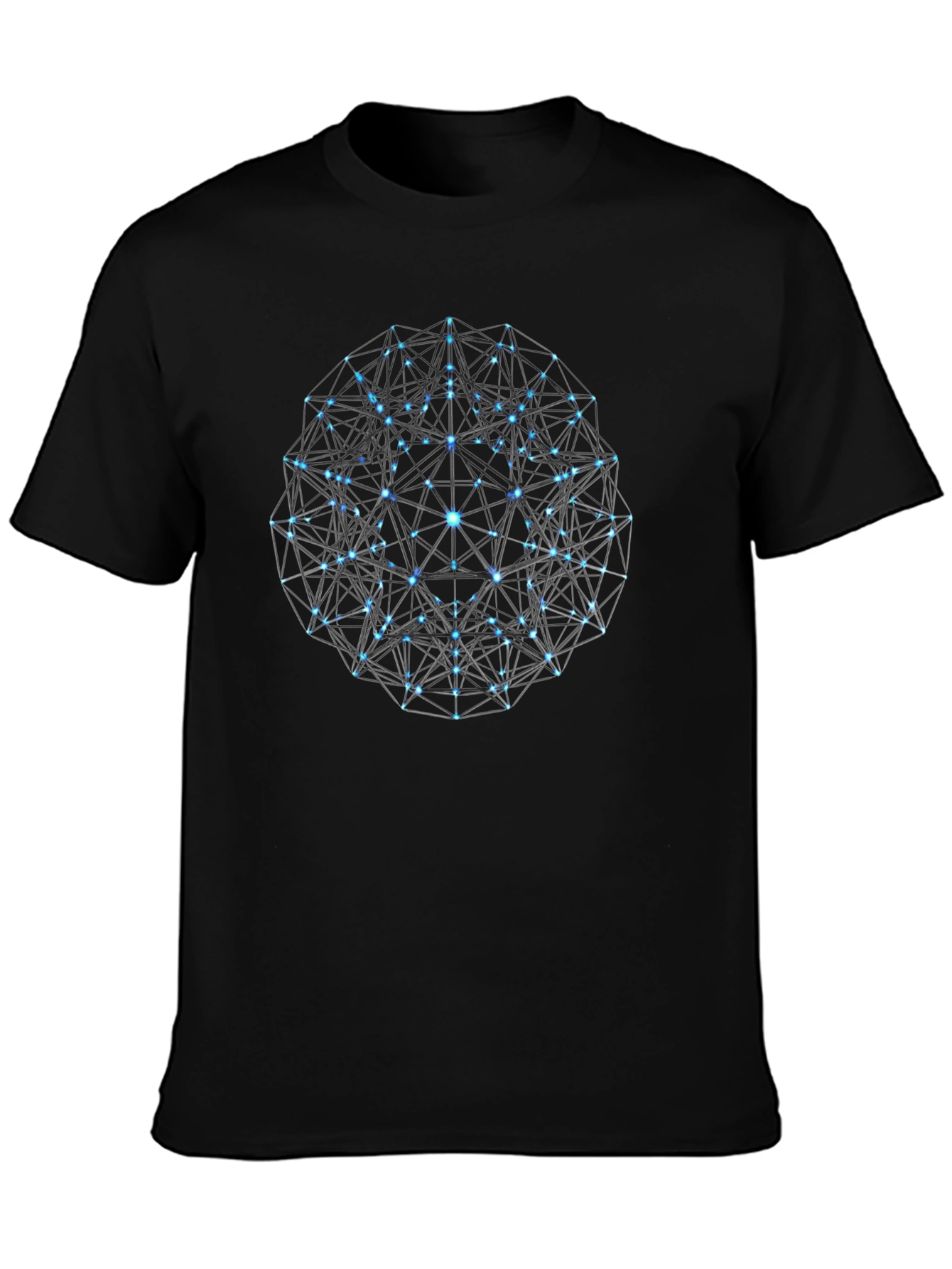 Geometric Sphere Graphic T-Shirt - Modern Style