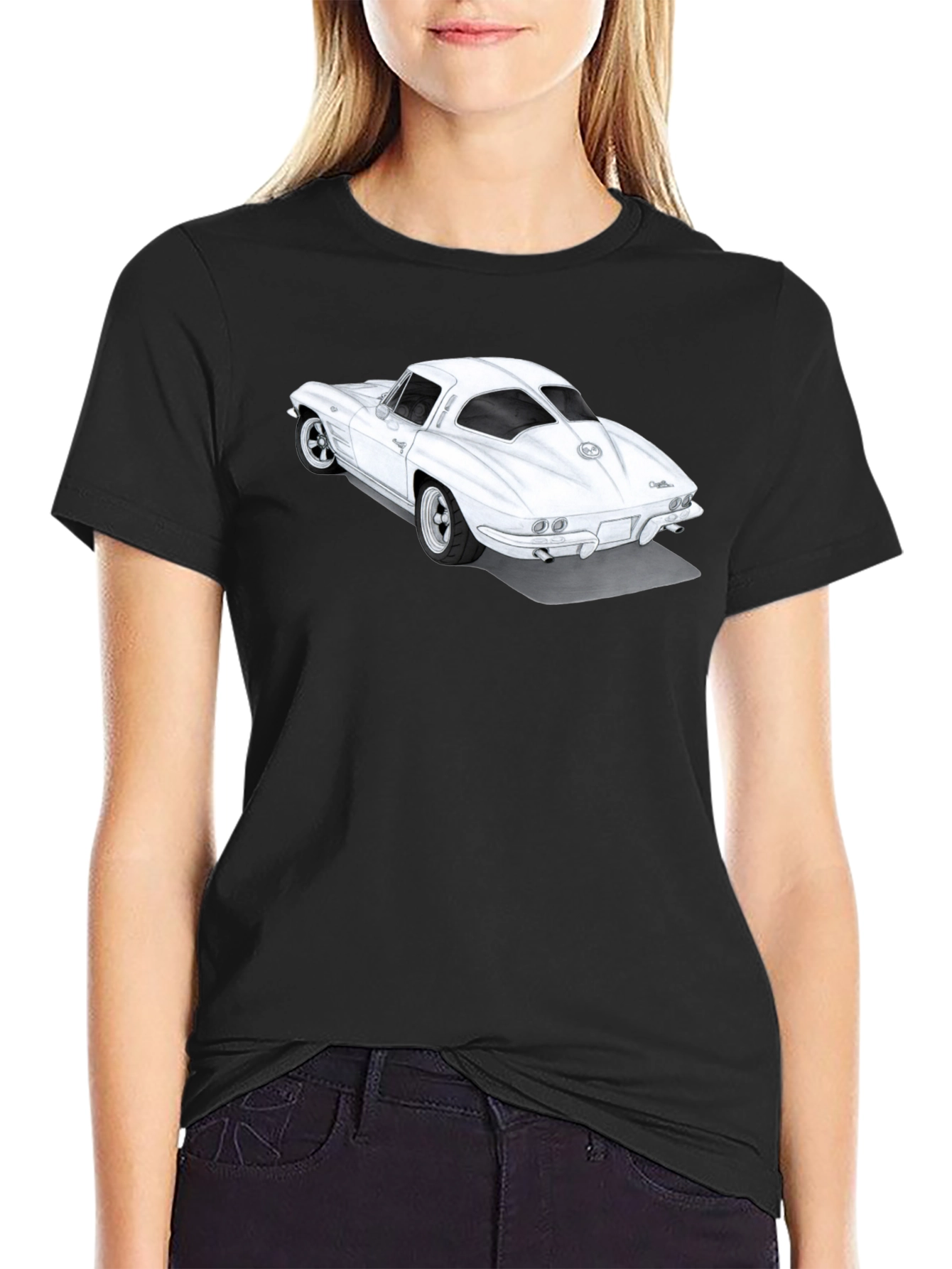 Classic Car Graphic Tee - Retro Style