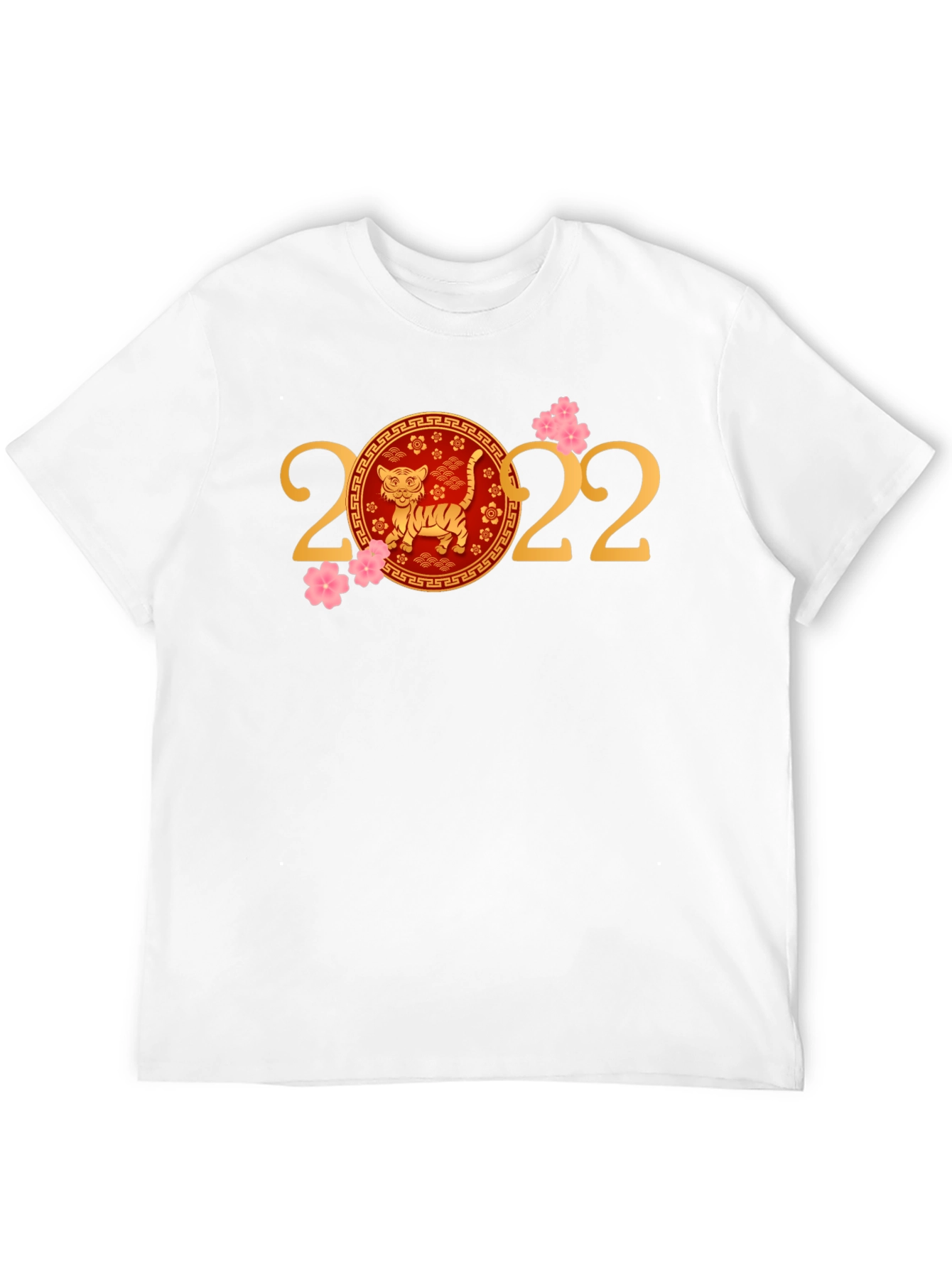 Year of the Tiger 2022 Black T-Shirt