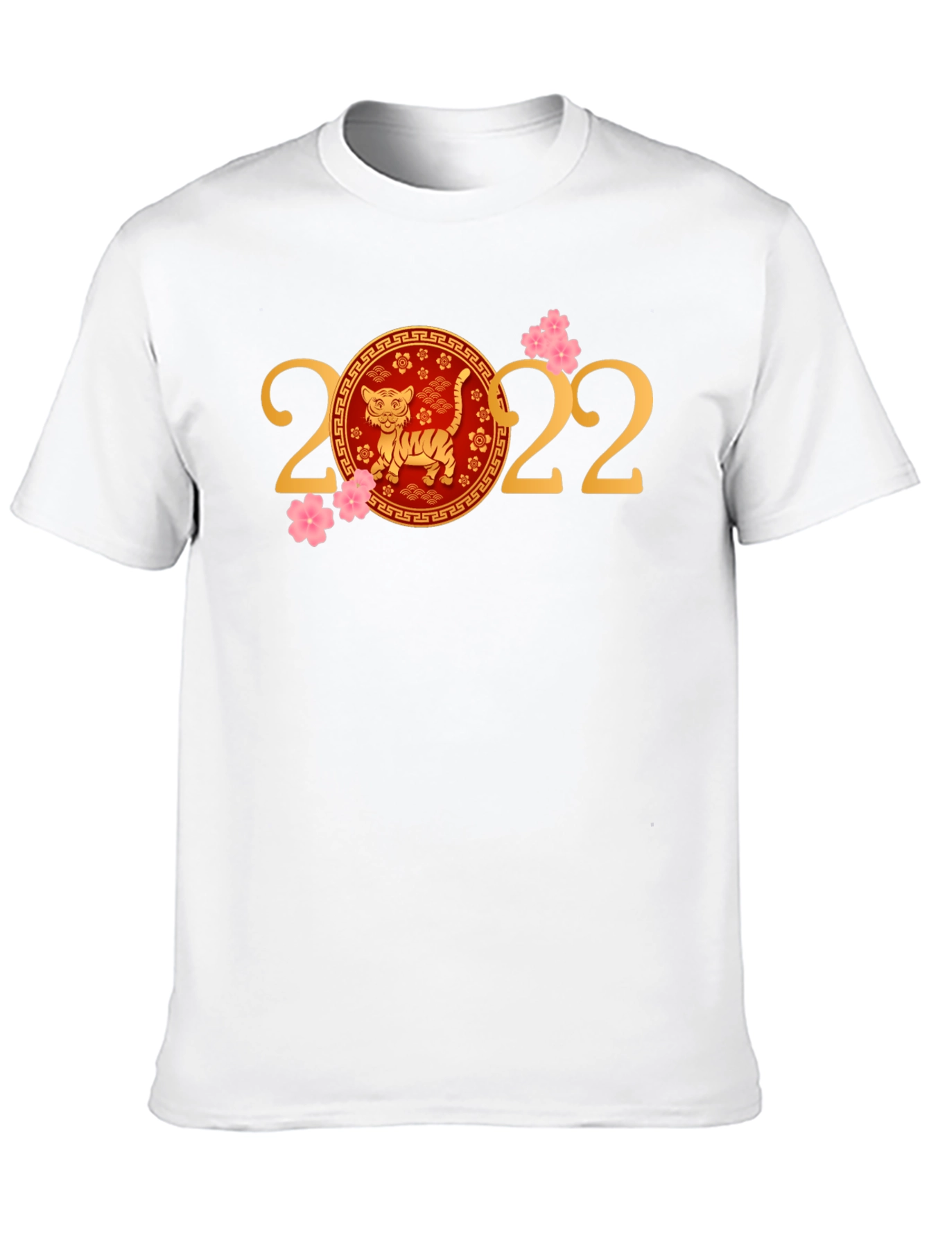 Year of the Tiger 2022 Black T-Shirt