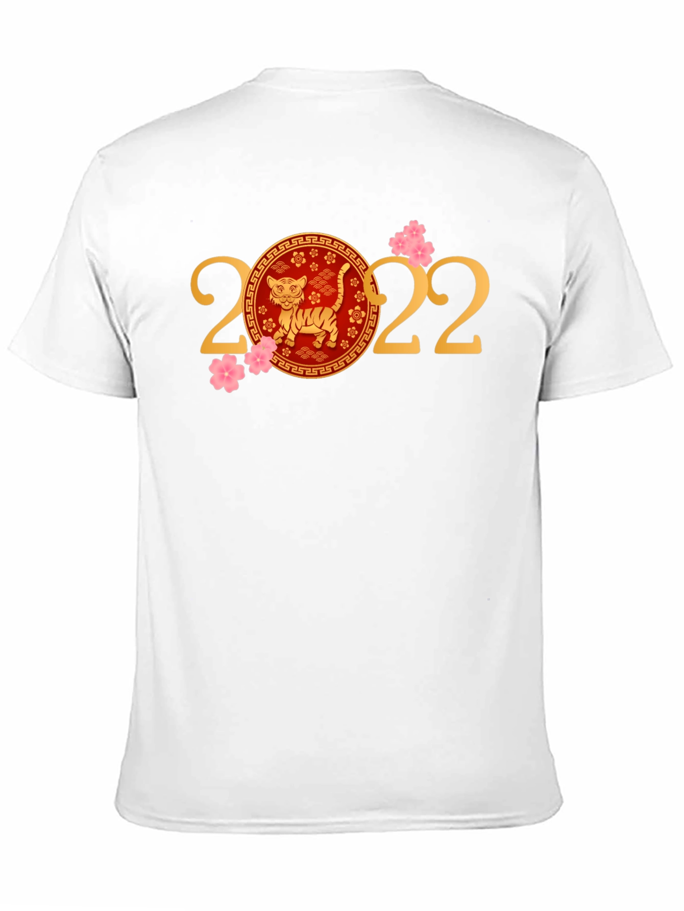 Year of the Tiger 2022 Black T-Shirt