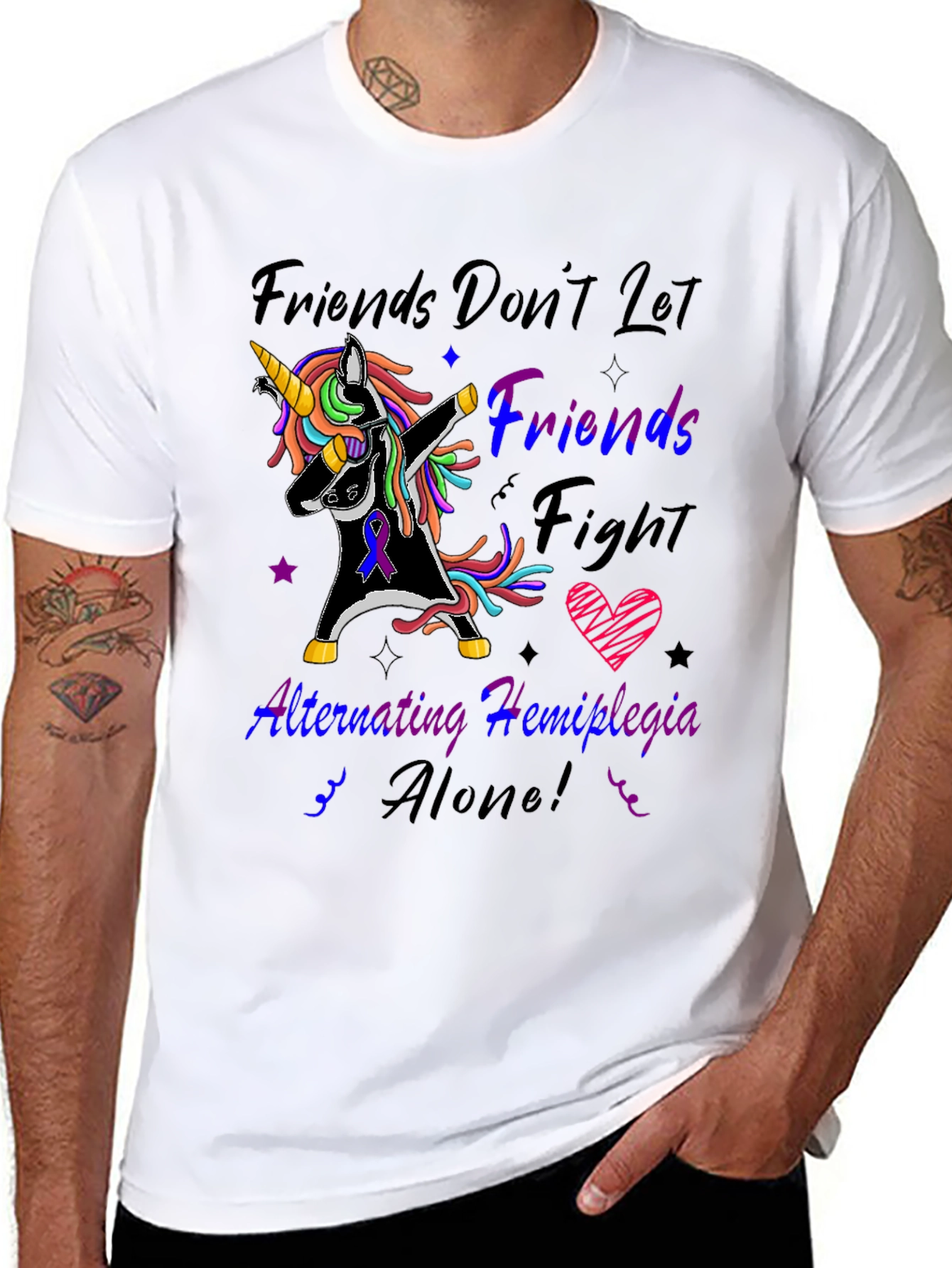 Alternating Hemiplegia Awareness T-Shirt