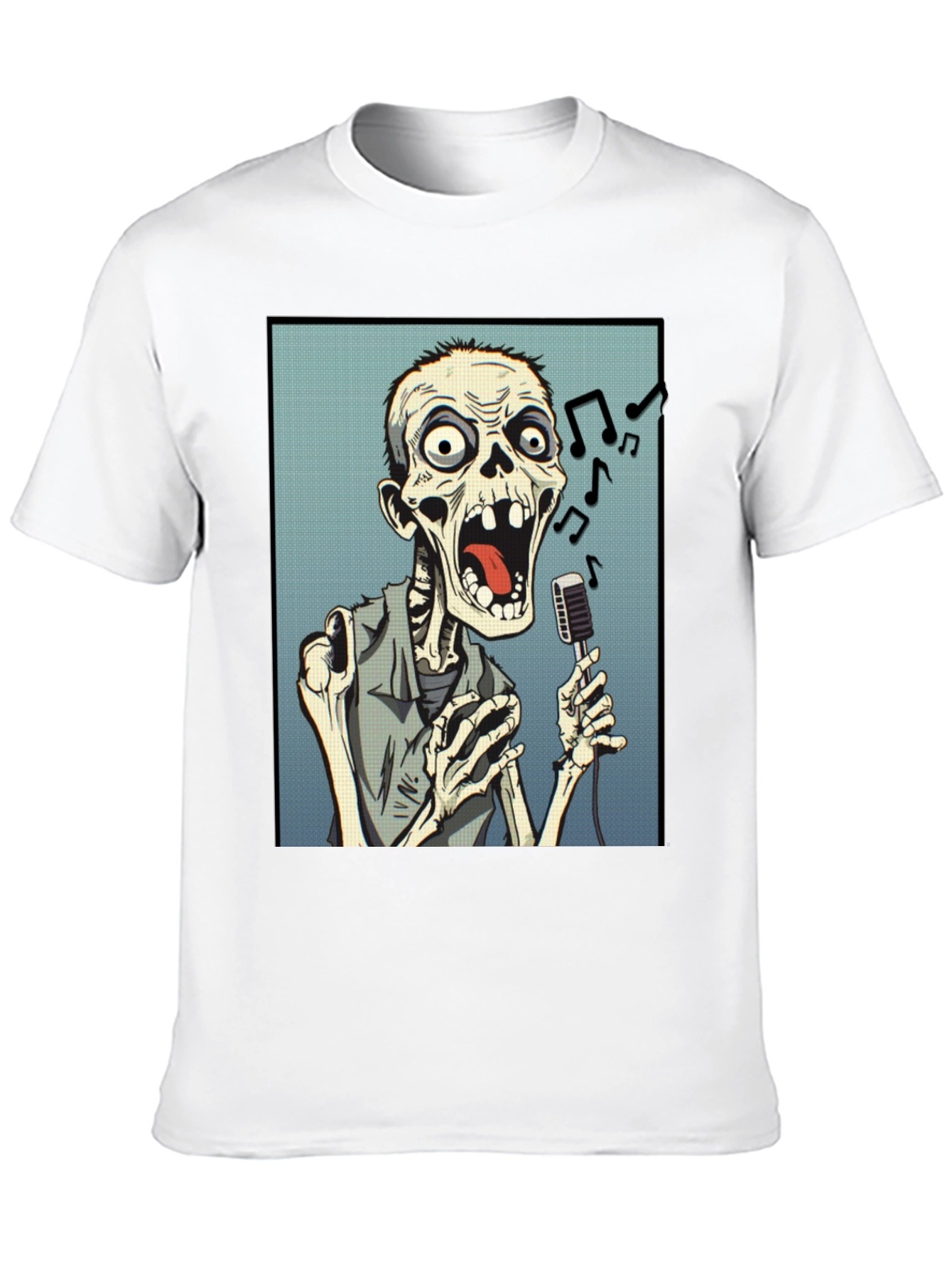Zombie Singer Black T-Shirt
