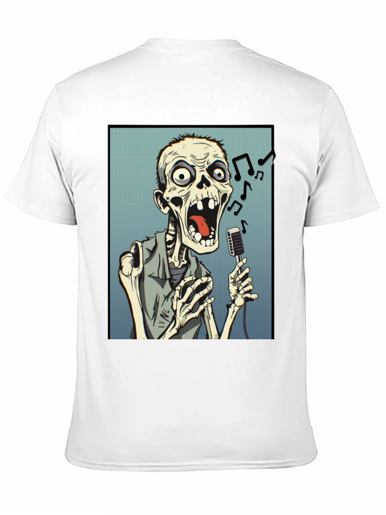 Zombie Singer Black T-Shirt