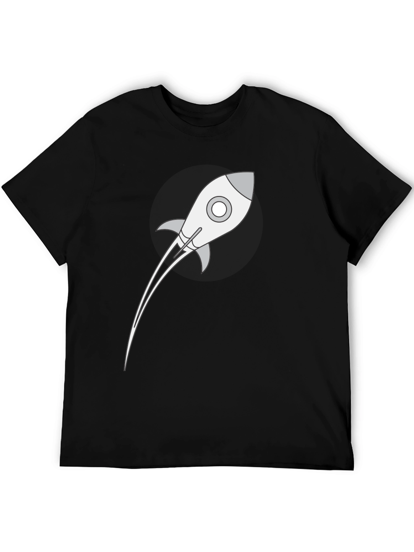 Rocket Graphic T-Shirt - Blast Off in Style