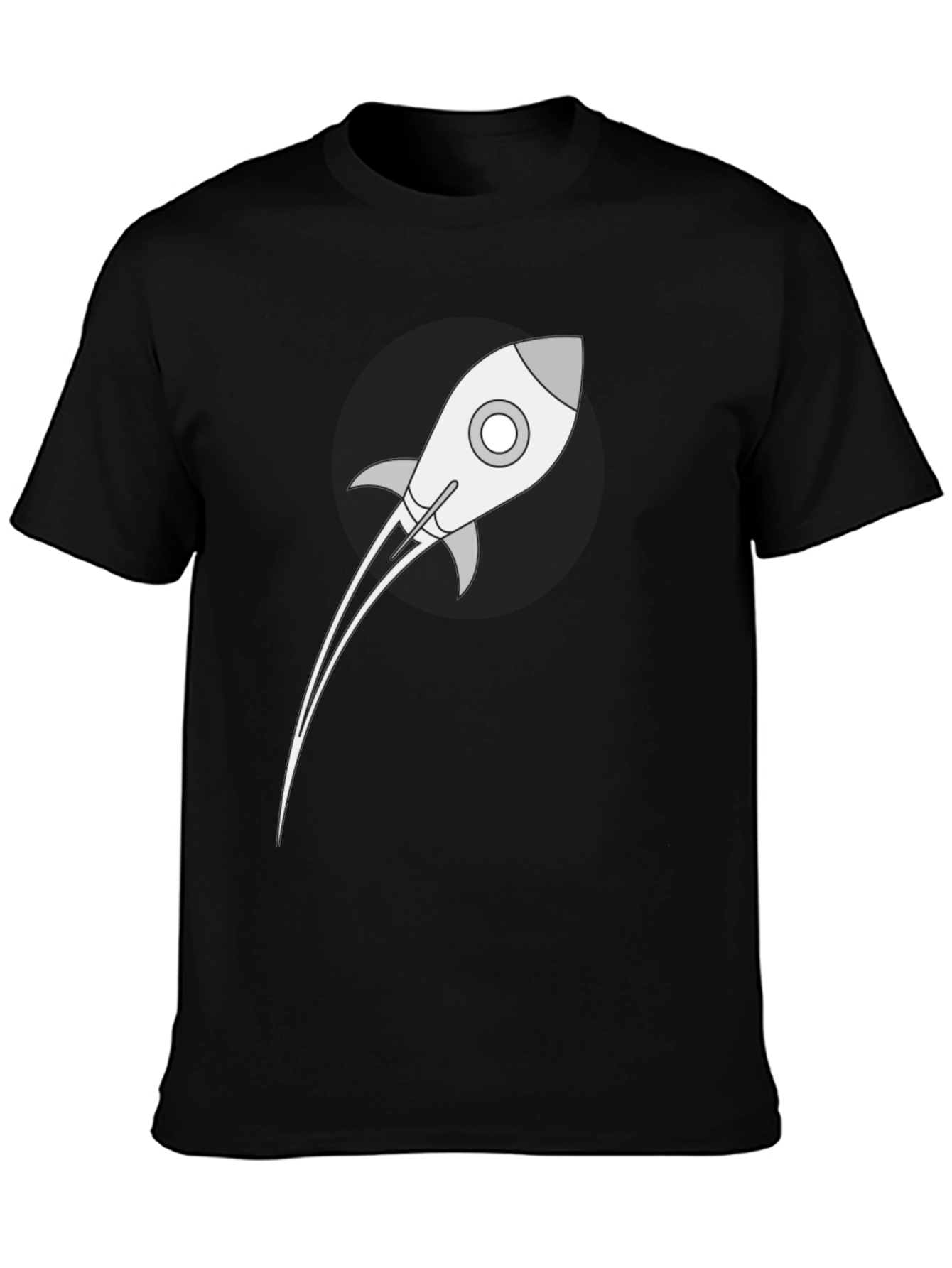 Rocket Graphic T-Shirt - Blast Off in Style
