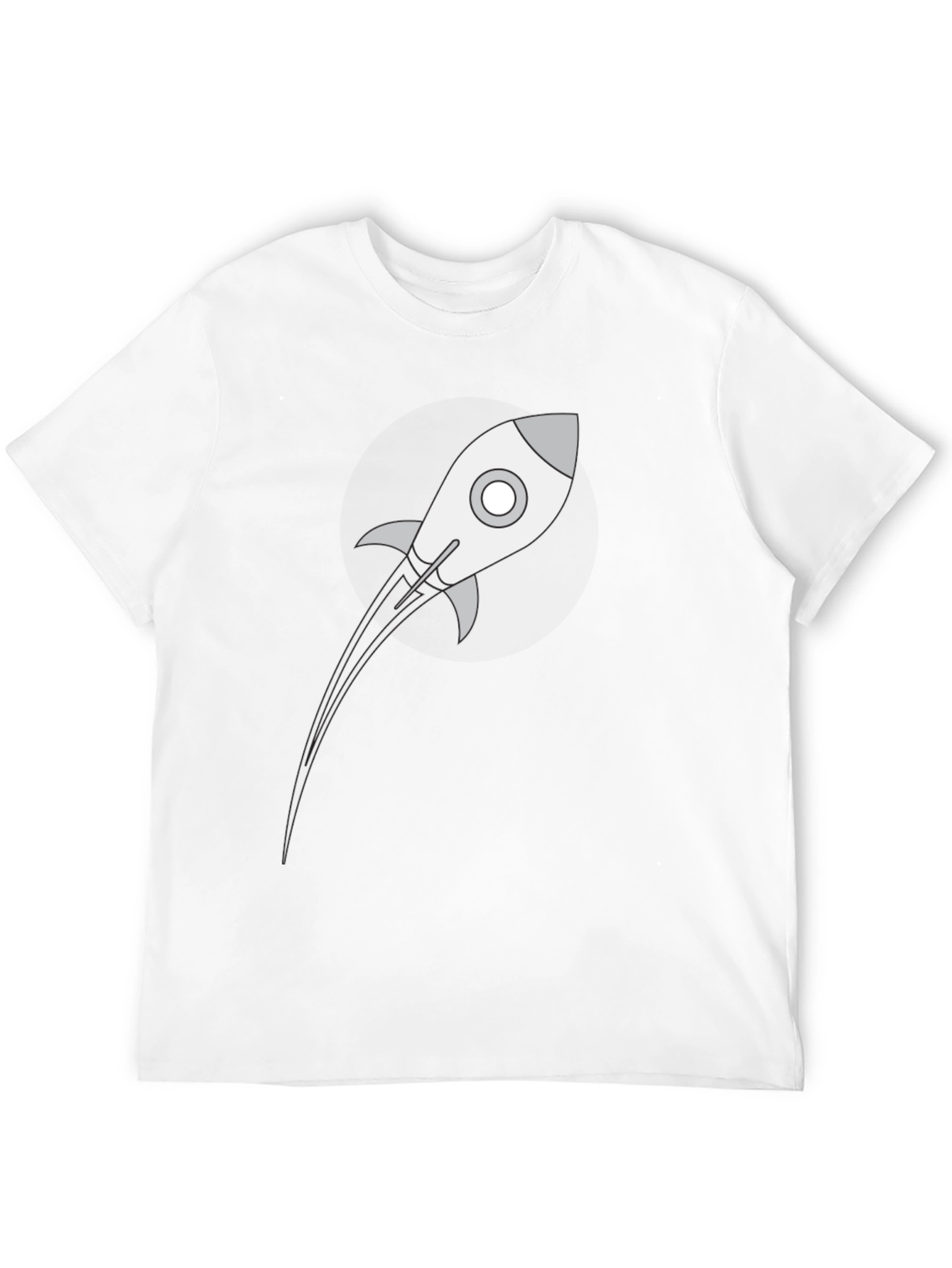 Rocket Graphic T-Shirt - Blast Off in Style
