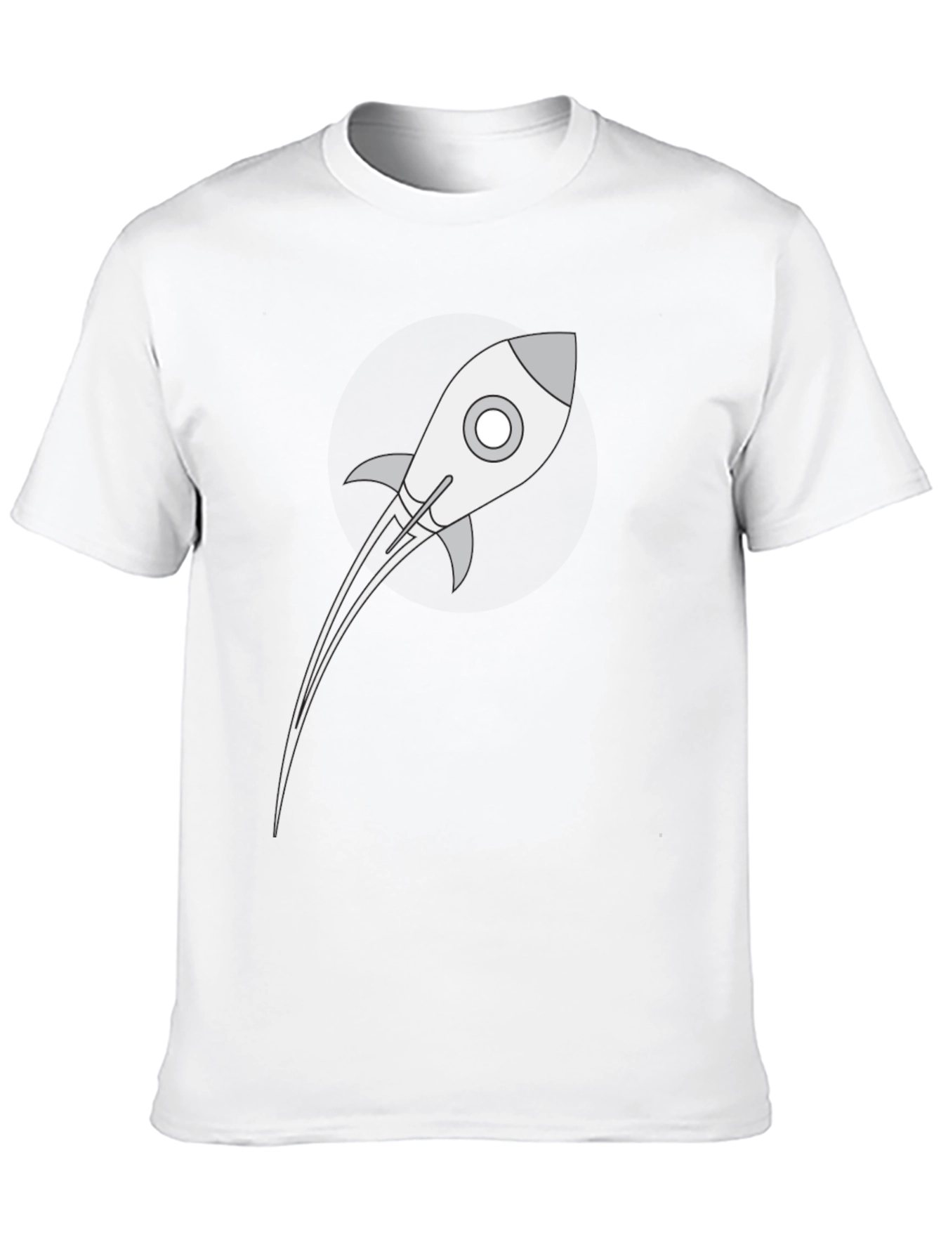 Rocket Graphic T-Shirt - Blast Off in Style