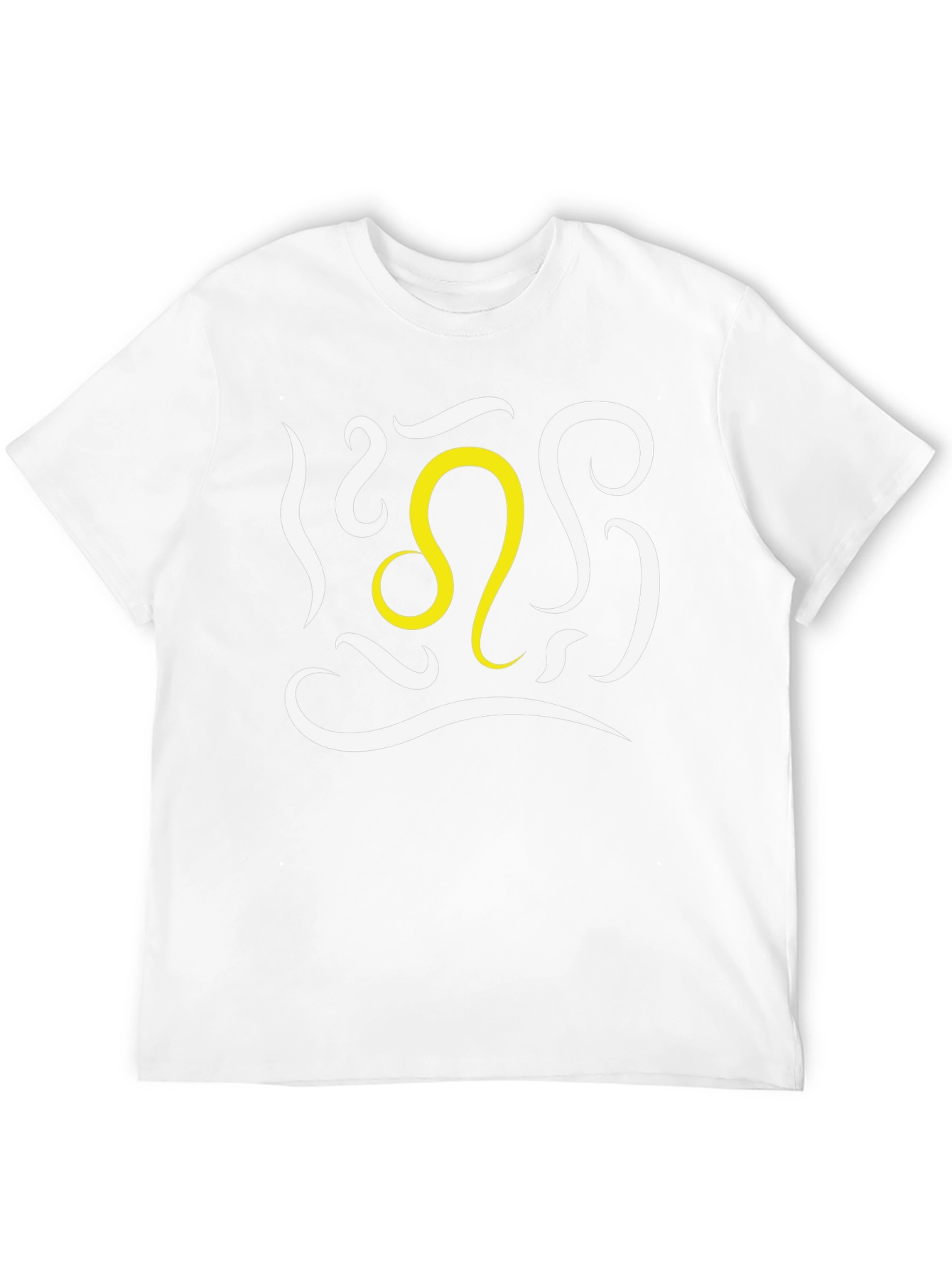 Leo Zodiac T-Shirt - Bold Black Tee