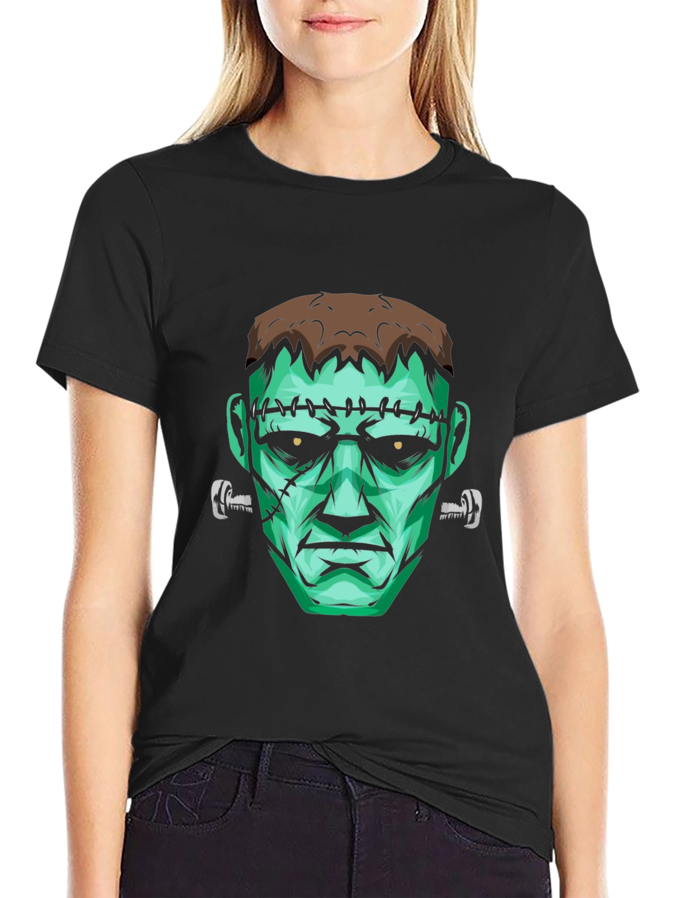 Frankenstein Monster Graphic T-Shirt - Halloween Tee