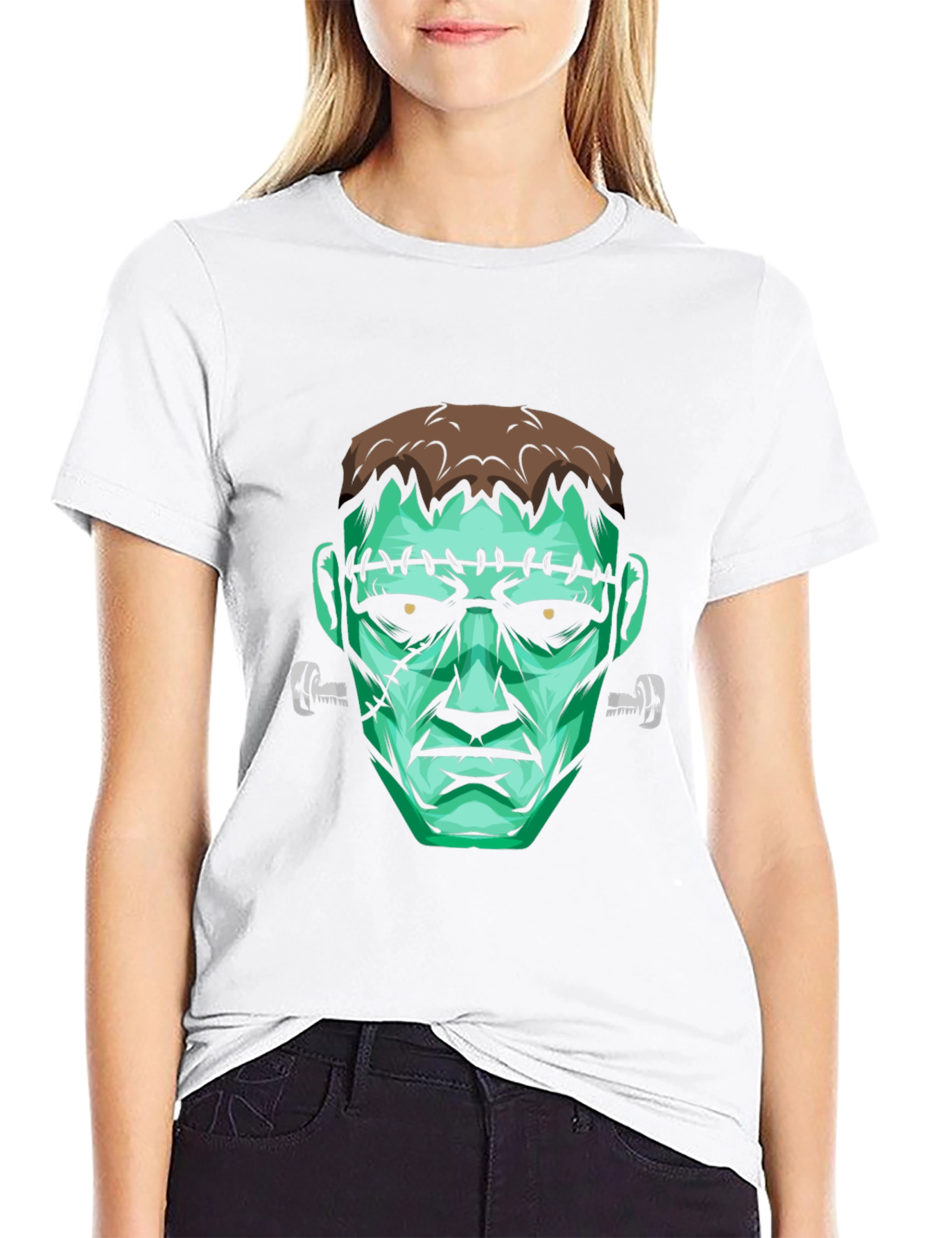 Frankenstein Monster Graphic T-Shirt - Halloween Tee