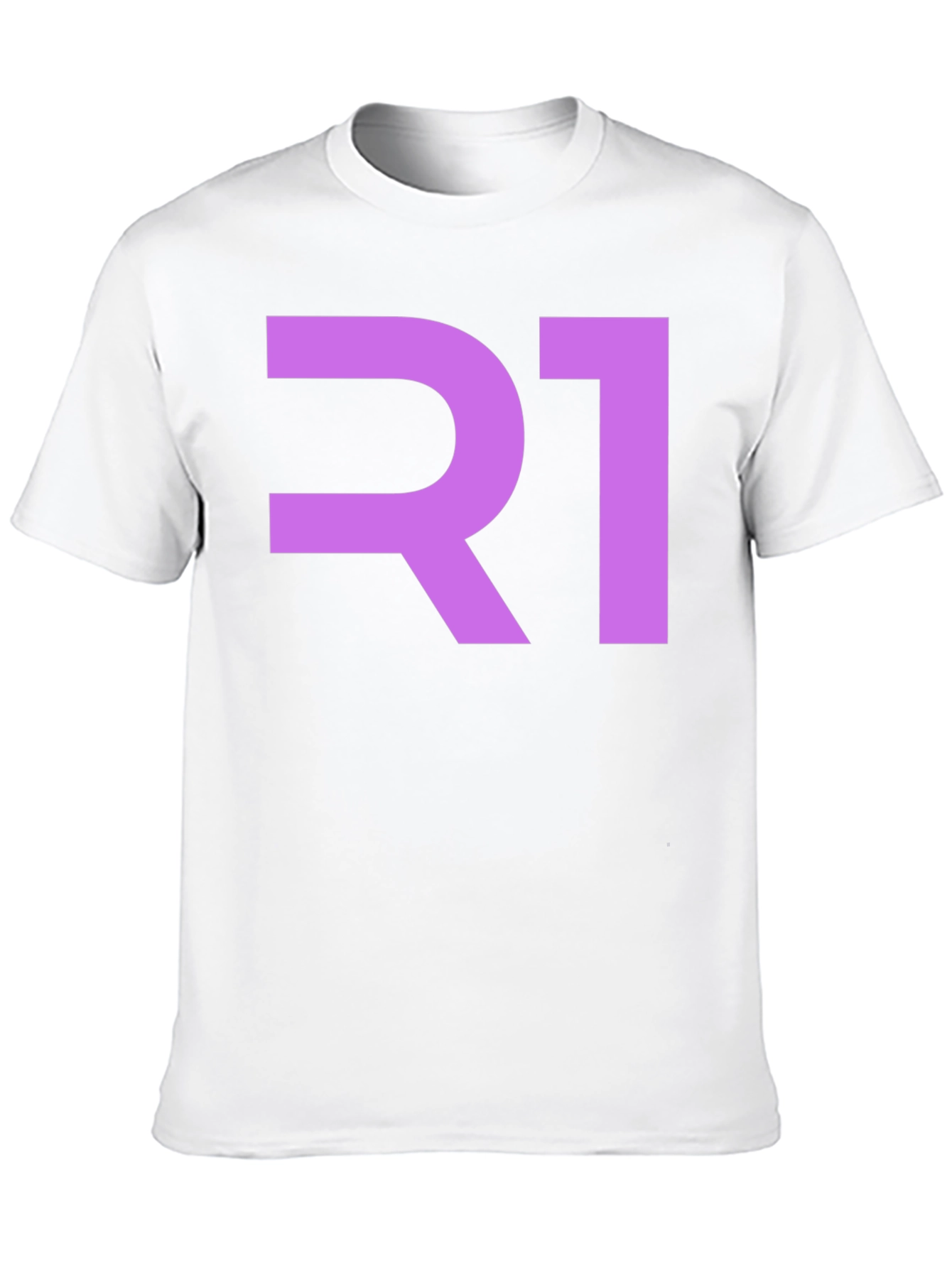 R1 Graphic Tee - Stylish Black Cotton T-Shirt