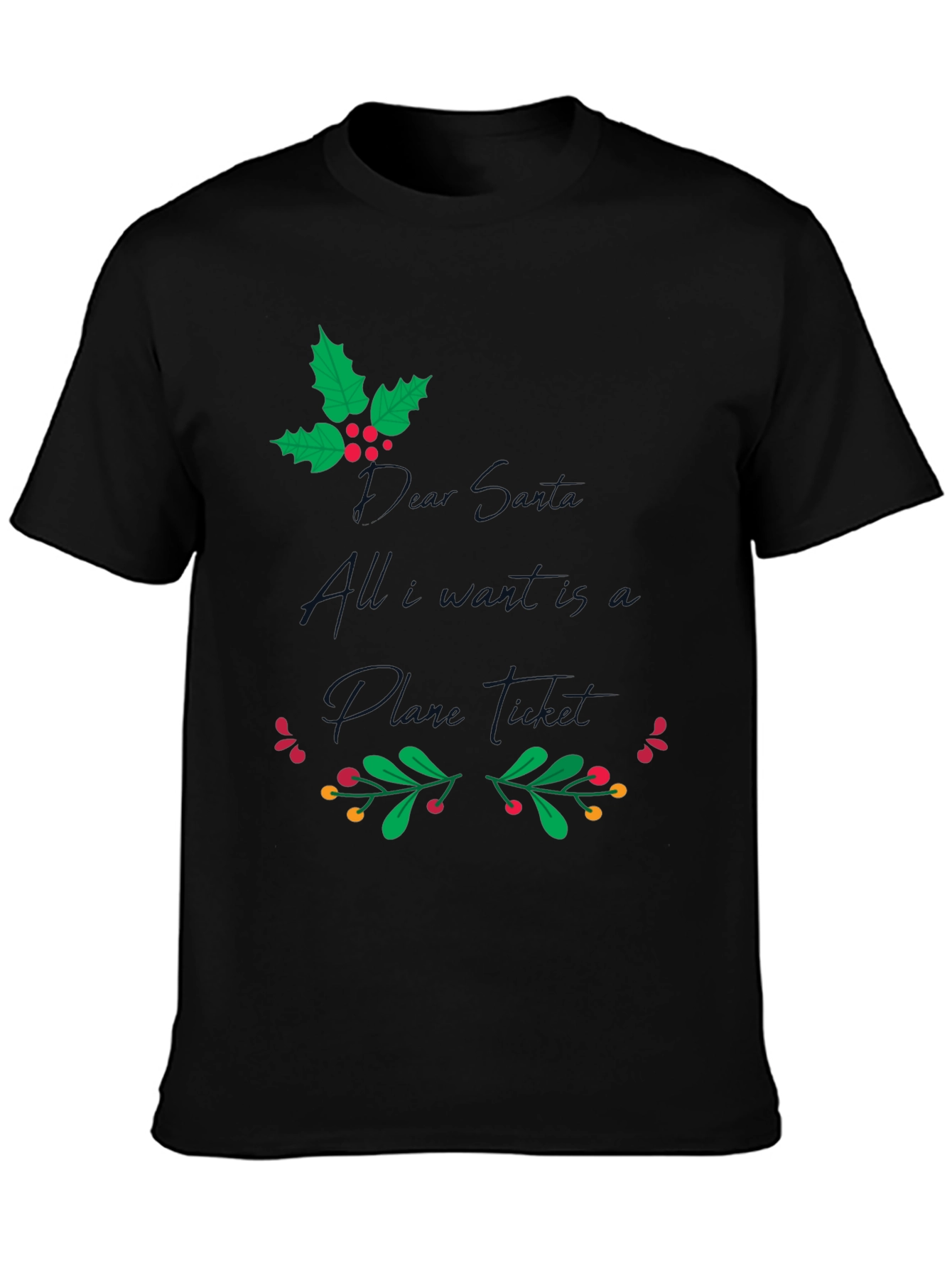 Festive Dear Santa Christmas T-Shirt
