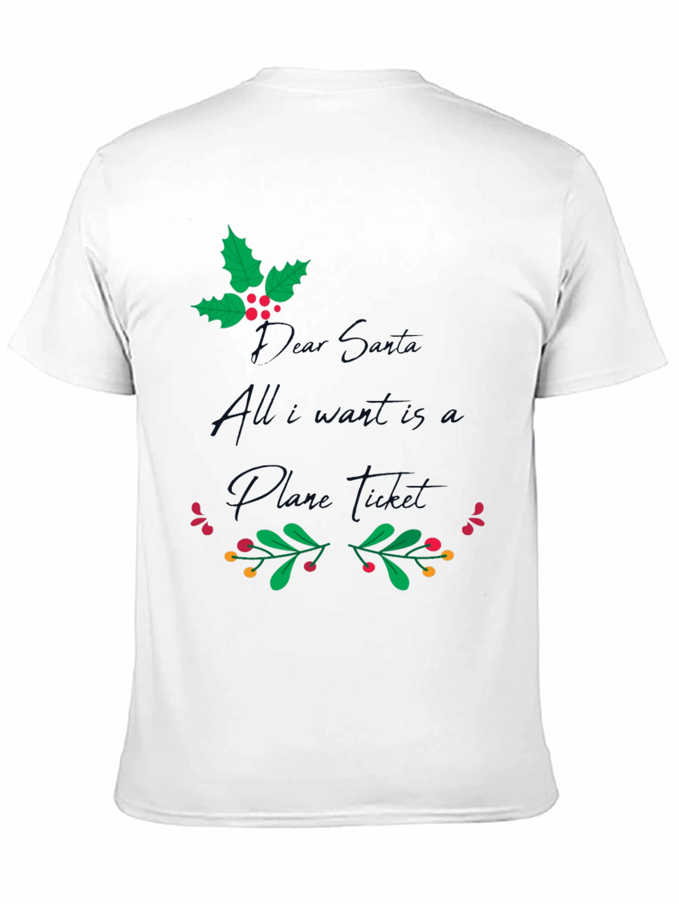 Festive Dear Santa Christmas T-Shirt