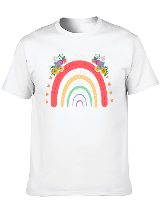 Empathy Rainbow Graphic T-Shirt