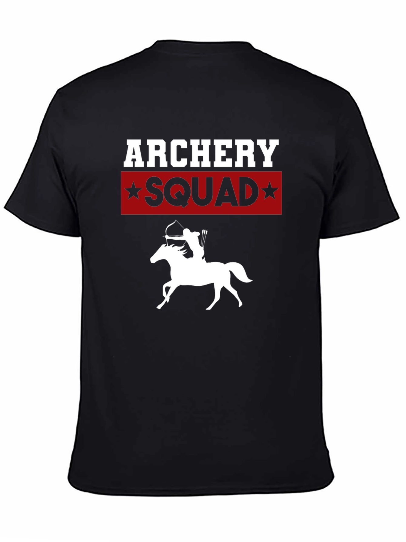 Archery Squad Black Graphic Tee