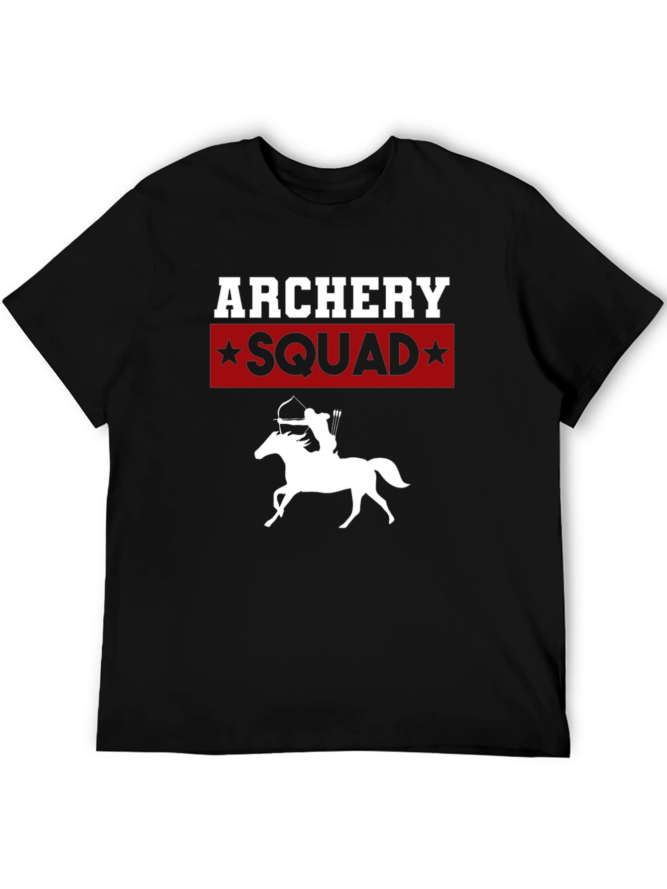 Archery Squad Black Graphic Tee