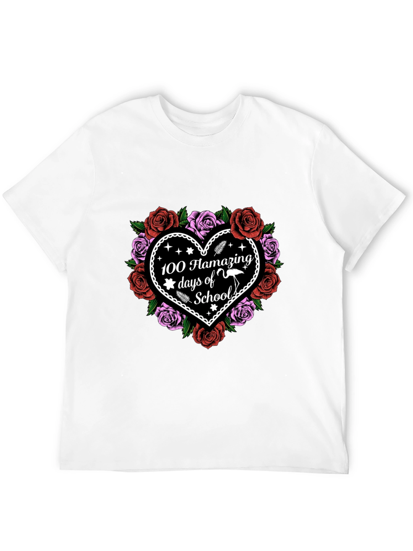 100 Days of School Flamazing T-Shirt