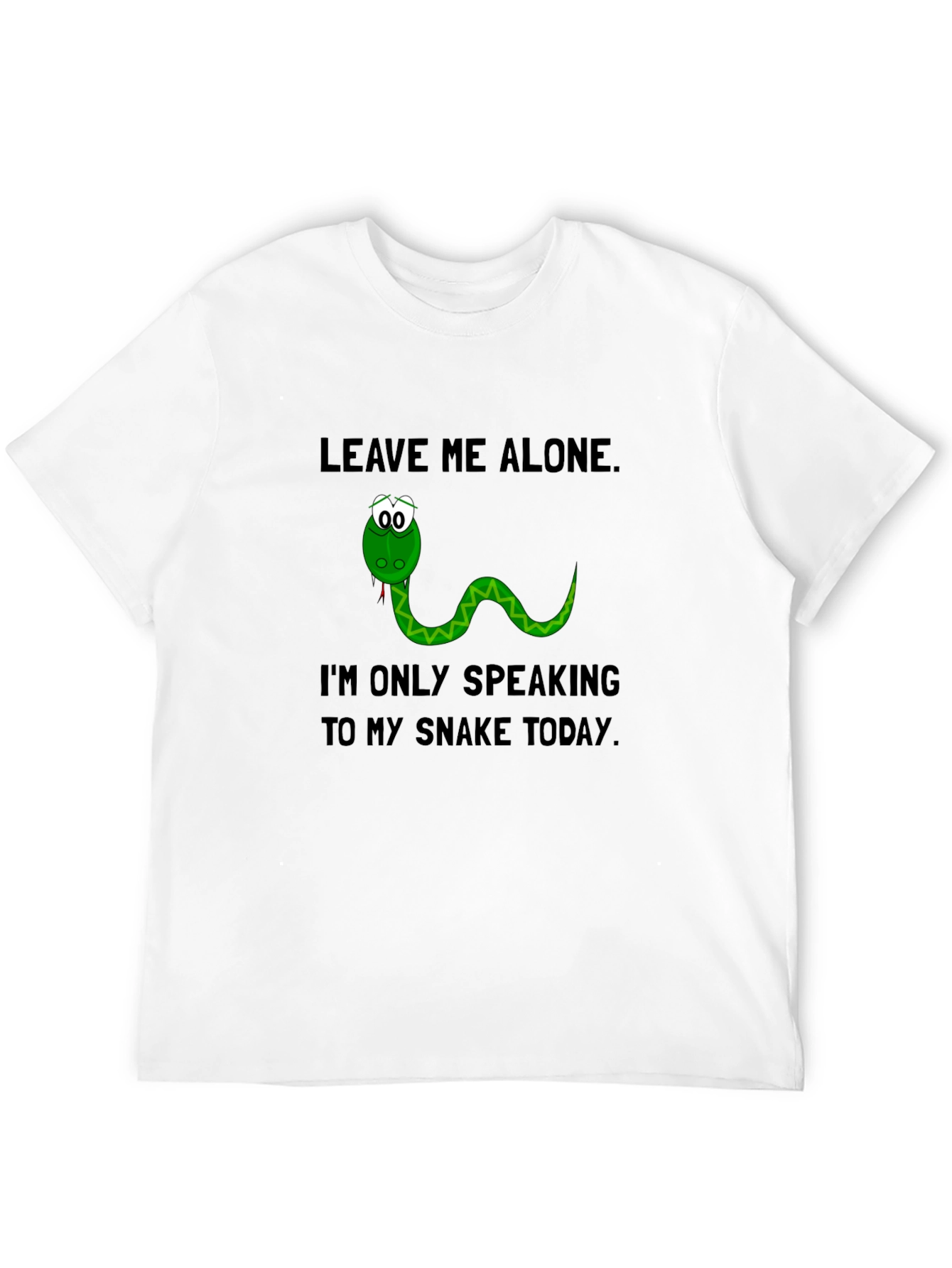 Leave Me Alone Snake T-Shirt