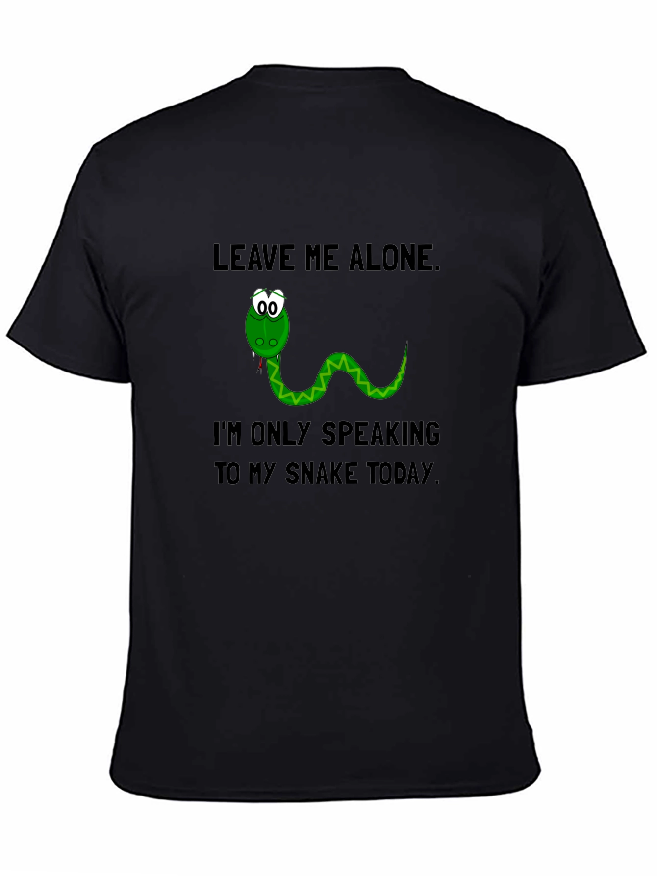 Leave Me Alone Snake T-Shirt