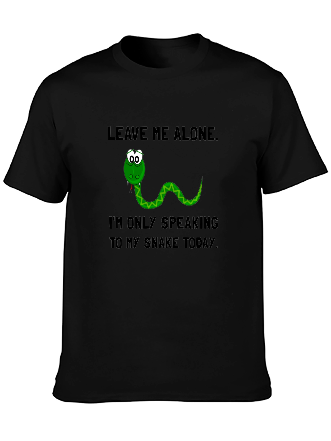 Leave Me Alone Snake T-Shirt