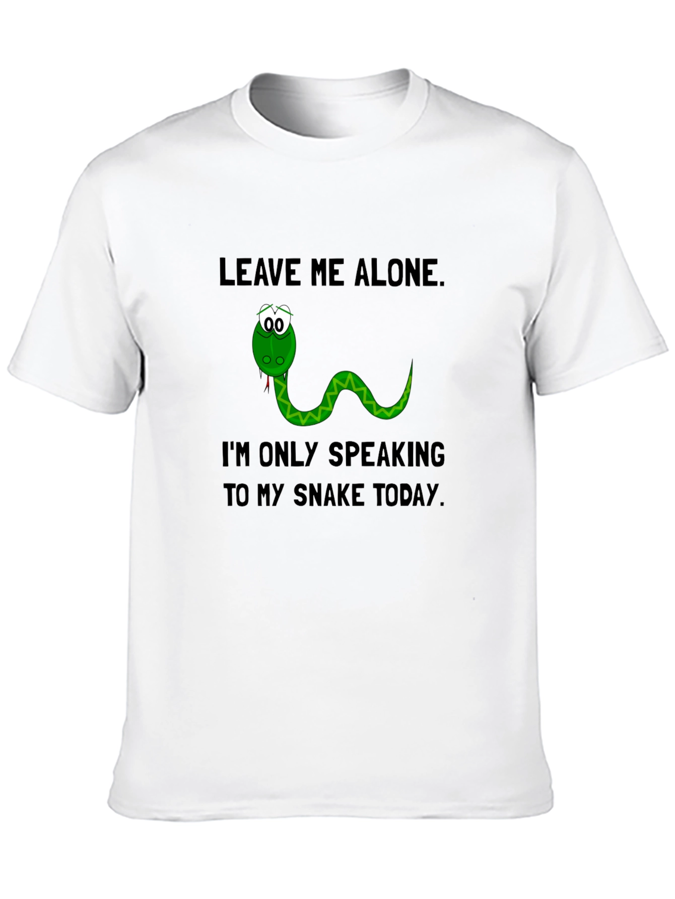 Leave Me Alone Snake T-Shirt