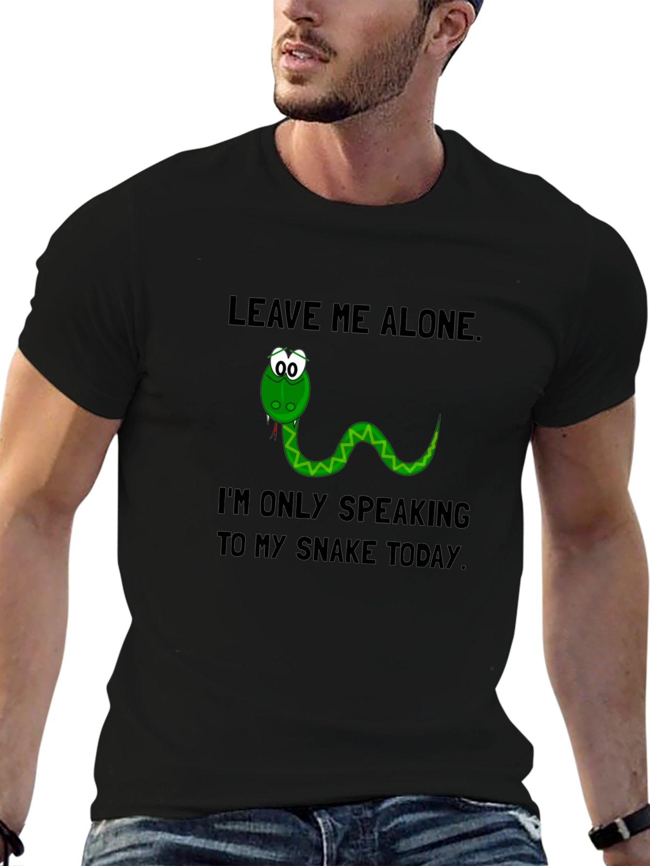 Leave Me Alone Snake T-Shirt