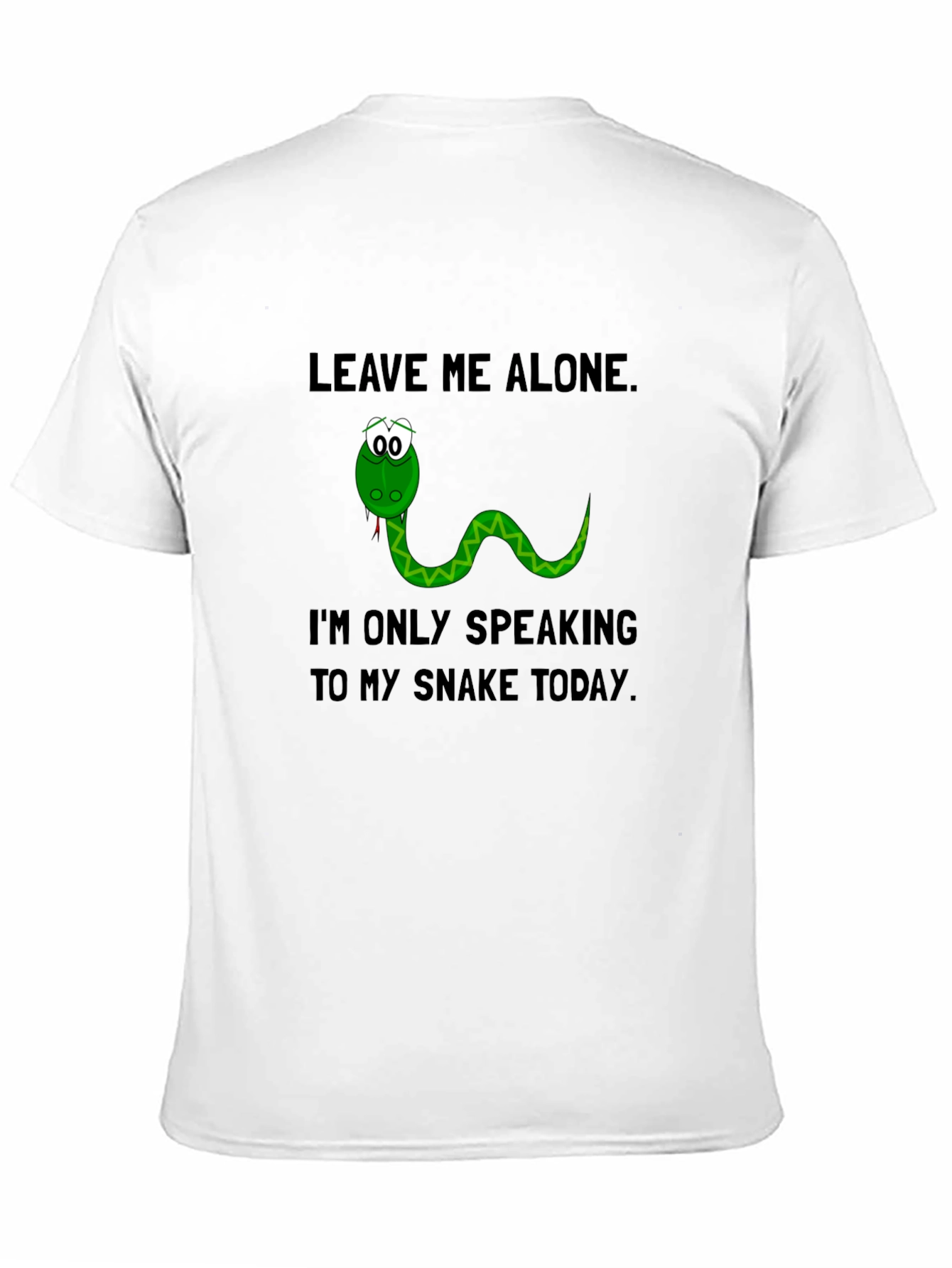 Leave Me Alone Snake T-Shirt