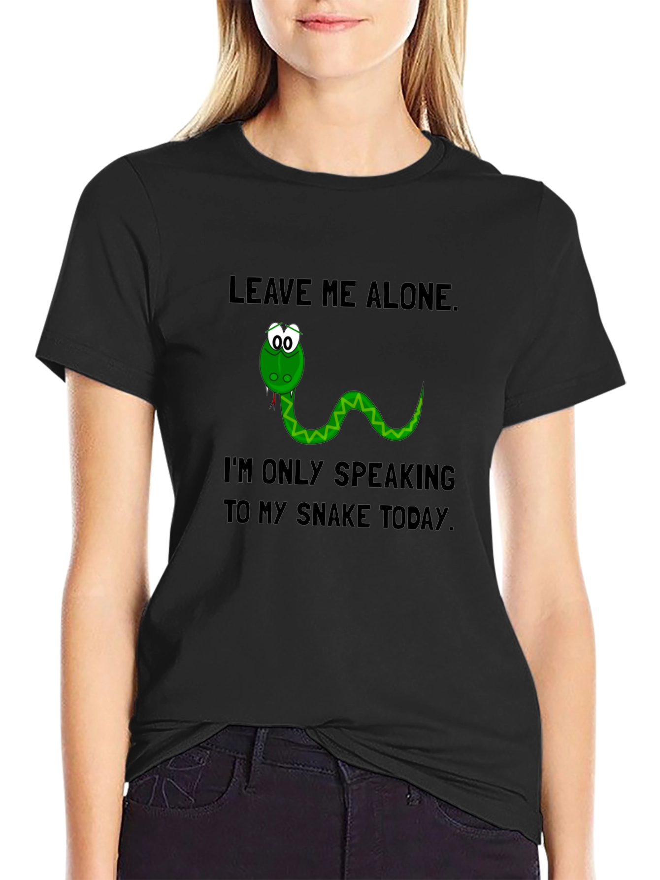 Leave Me Alone Snake T-Shirt