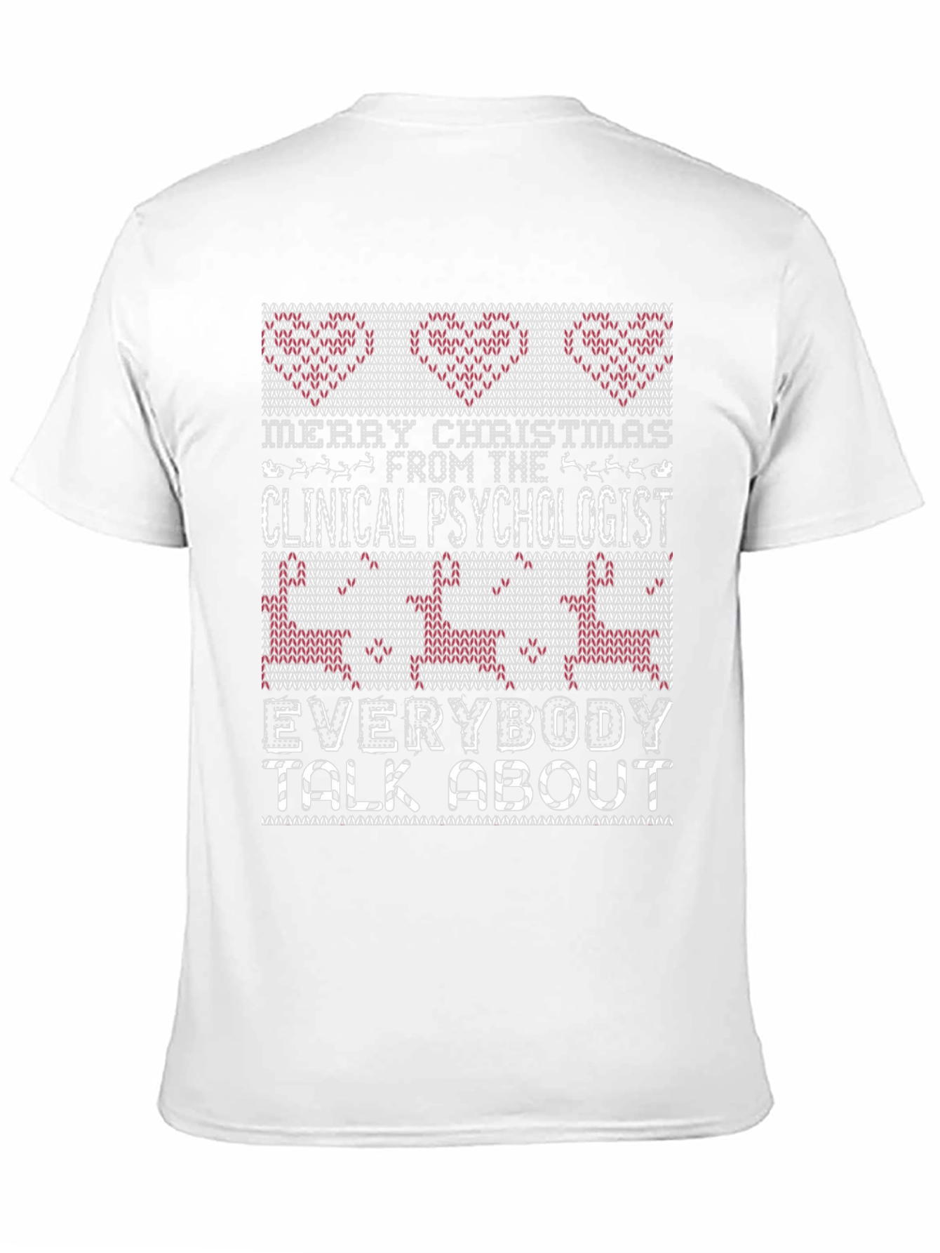 Clinical Psychologist Christmas T-Shirt