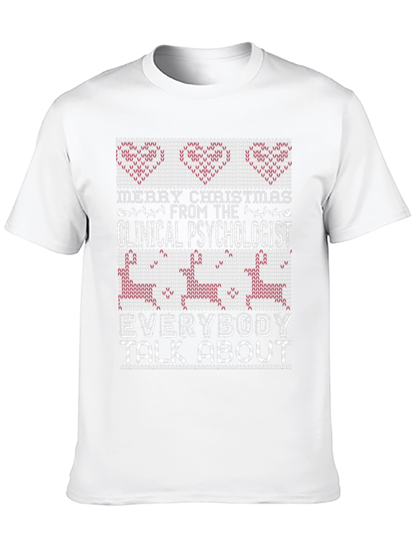 Clinical Psychologist Christmas T-Shirt