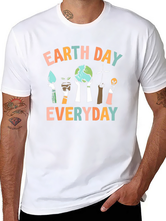 Earth Day Everyday Graphic T-Shirt - Eco Friendly