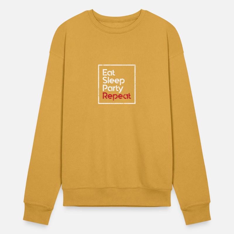 Eat Sleep Party Repeat Fun Motto