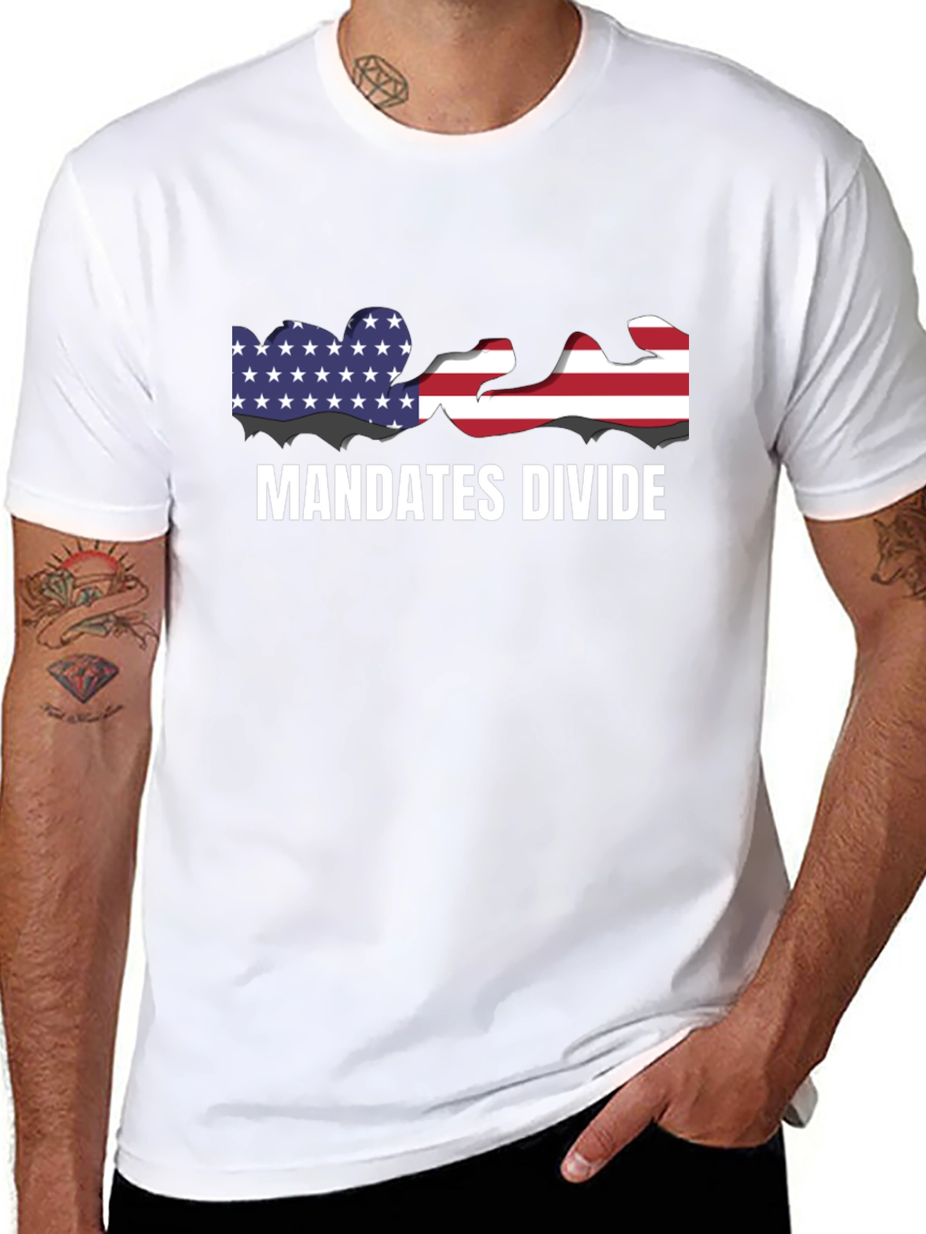 Mandates Divide Graphic Tee